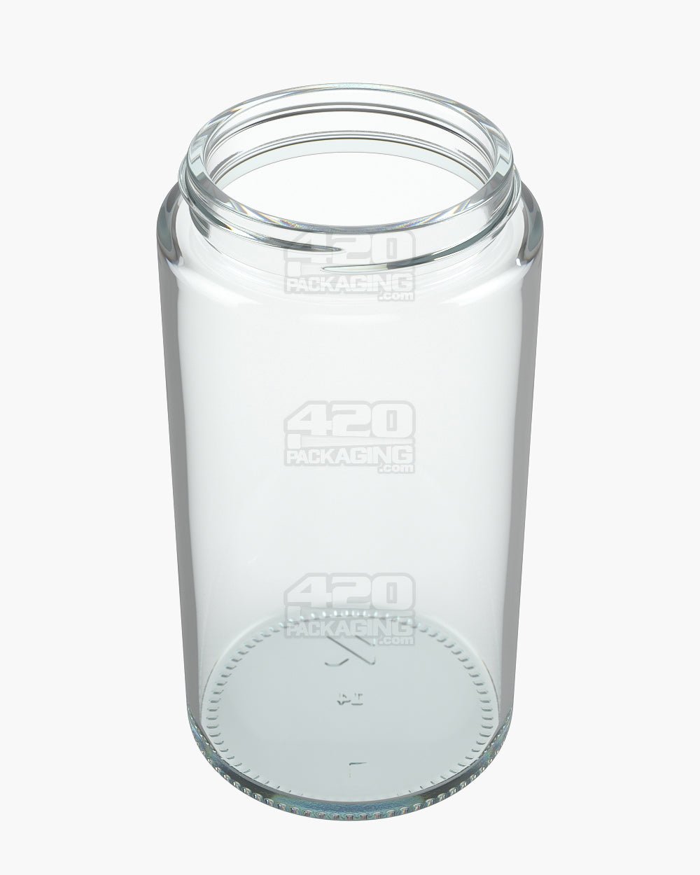 15oz Pollen Gear Kolossus Straight Sided 62mm Clear Glass Jars 30/Box - 2