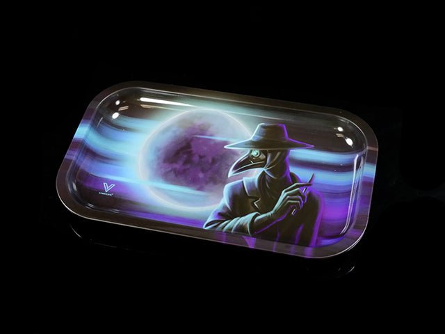 V Syndicate Dark Traveler Medium Rolling Tray - 1