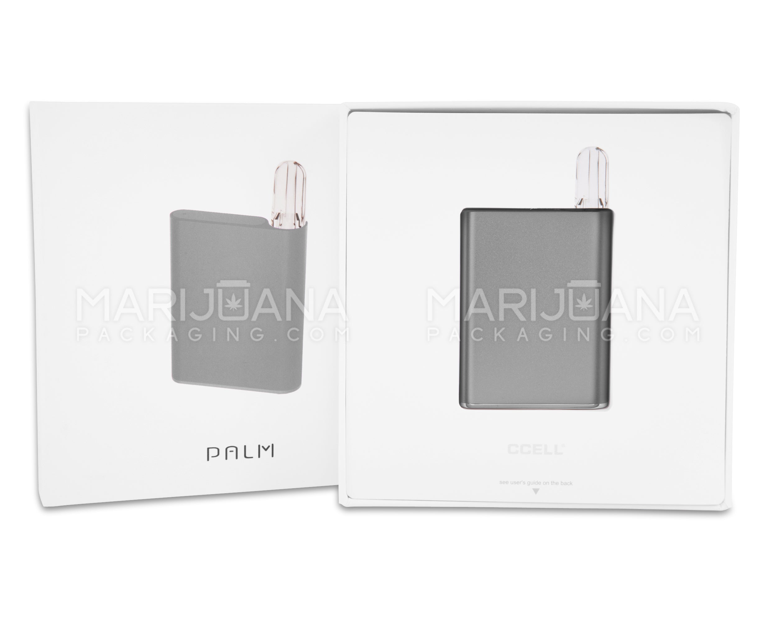 CCELL | Palm Vape Battery with USB Charger | 500mAh - Gray - 510 Thread - 9