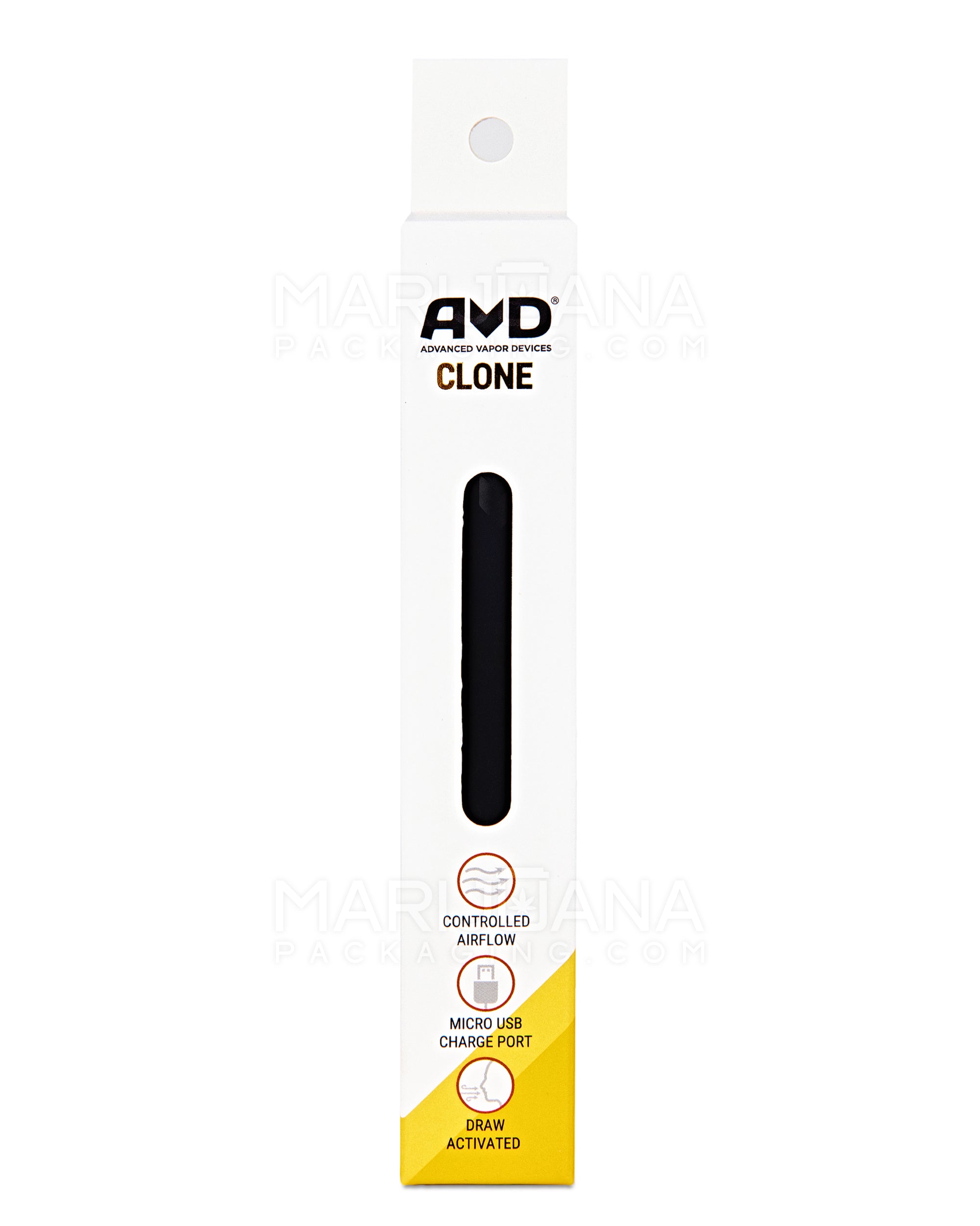AVD | 'Retail Display' Clone Vape Batteries | 350mAh - Black - 25 Count - 3