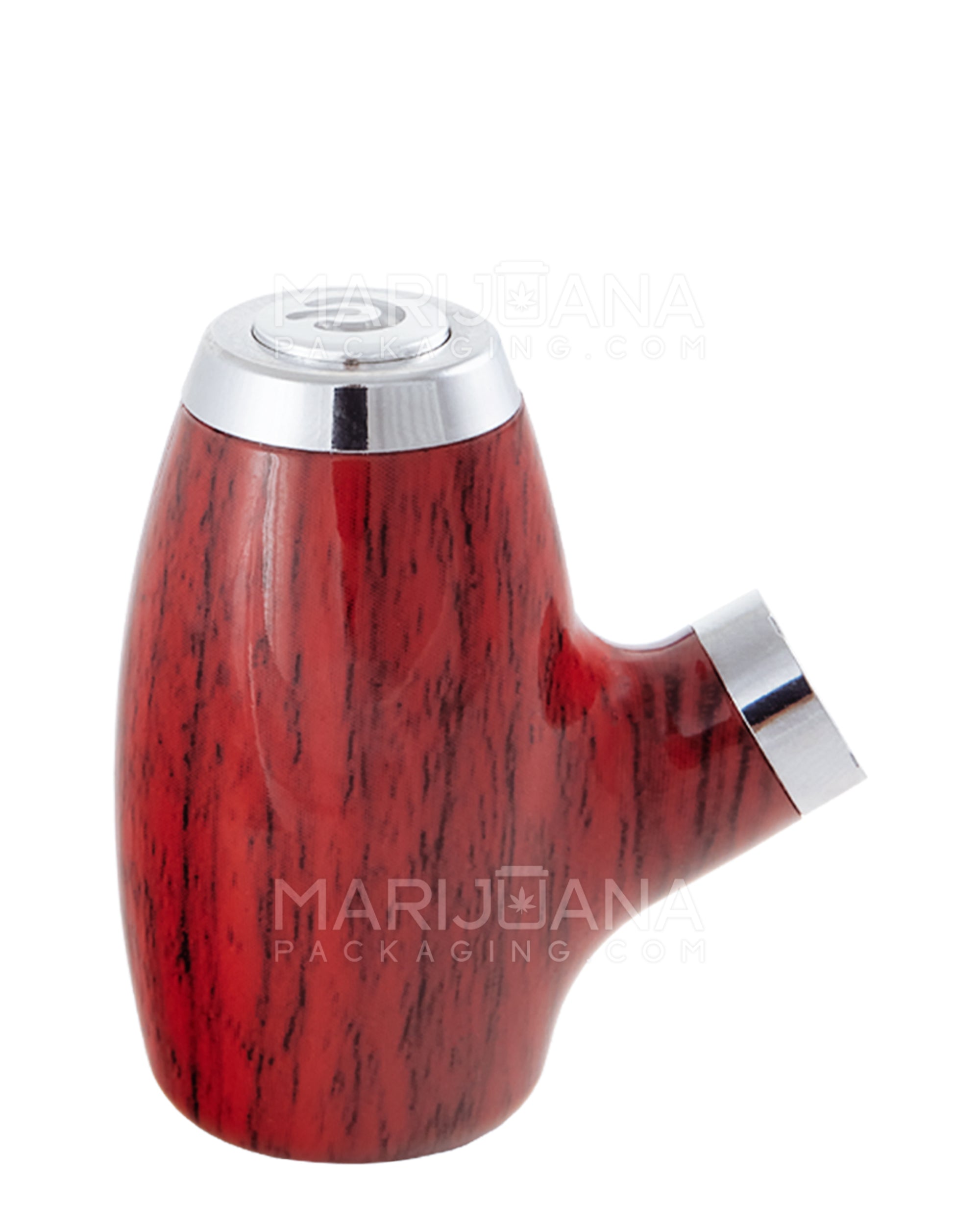 Variable Voltage "Old Man's Pipe" Shaped Vape Cartridge Battery | 900mah - Redwood Wood - 510 Thread - 1