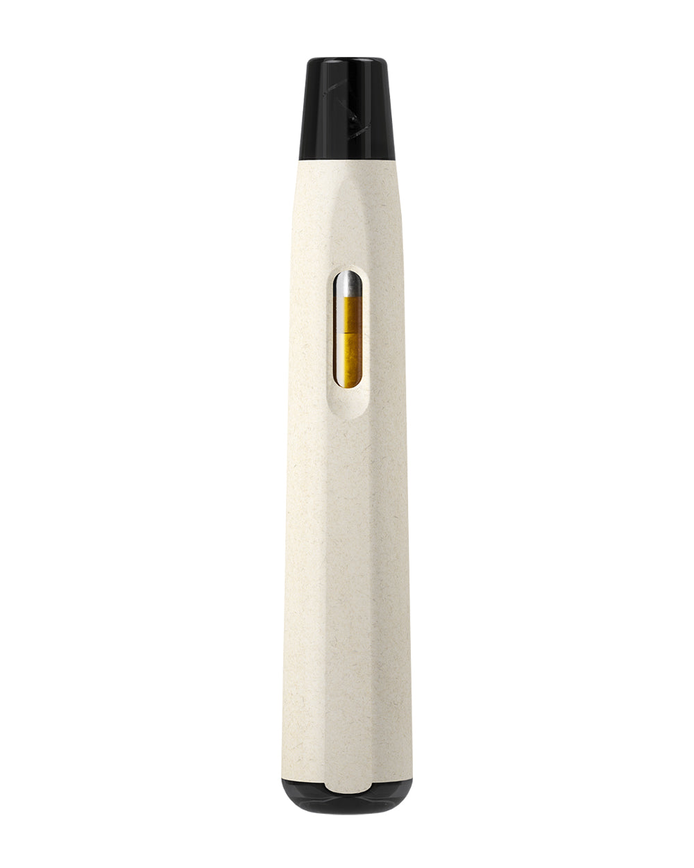 AVD White Hemp Plastic Blend Rechargeable Stem Disposable Vape Pen w/ Black Vortex Mouthpiece | 1mL - 220 mAh | Sample - 1