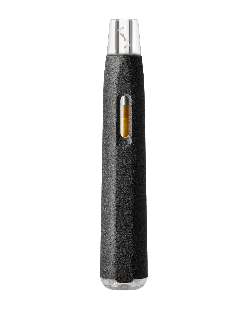 AVD | Stem Black Hemp Plastic Blend Rechargeable Disposable Vape Pen w/ Clear Vortex Mouthpiece | 1mL - 220 mAh  - 1