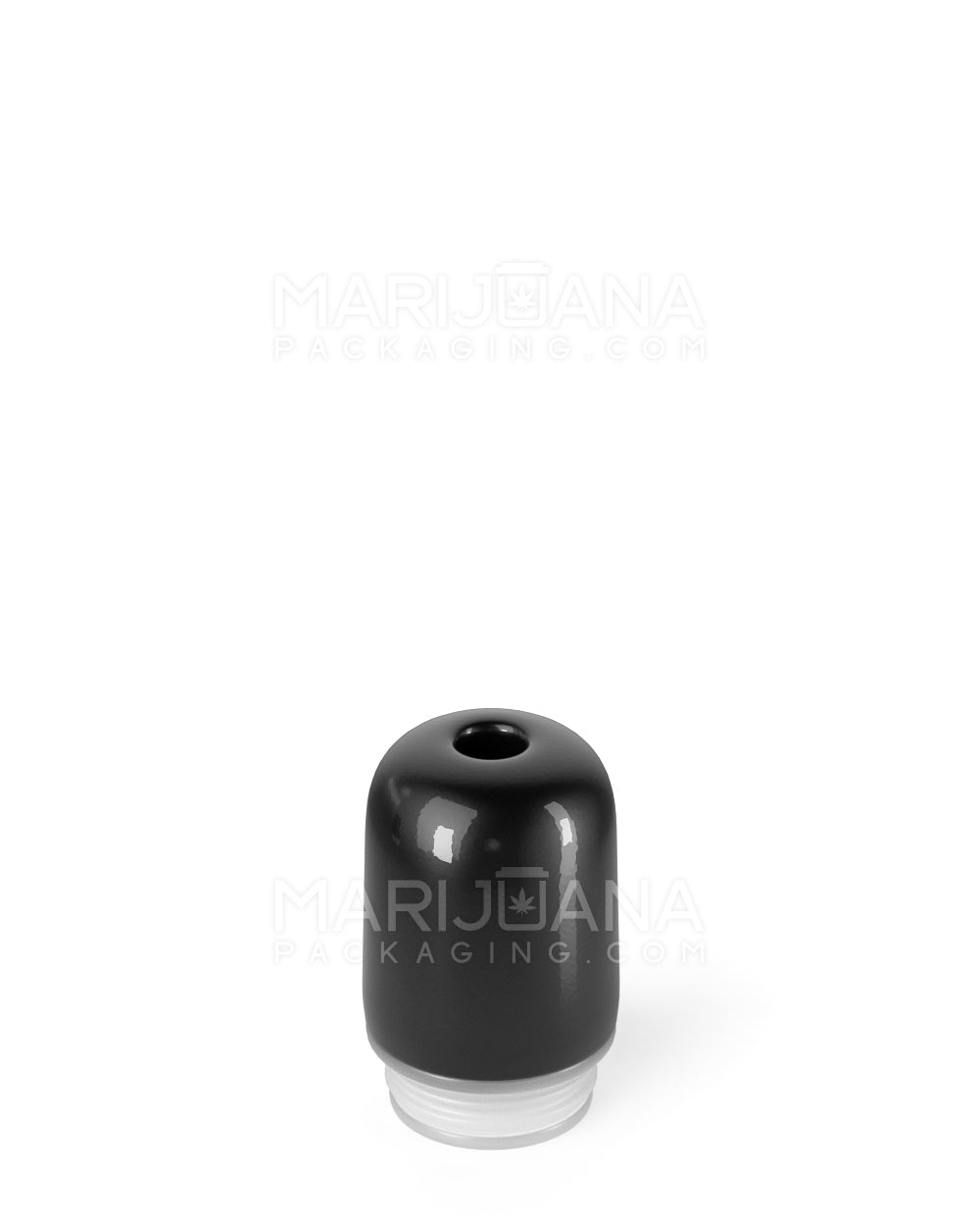 AVD | Round Vape Mouthpiece for Glass Cartridges | Black Ceramic - Eazy Press - 600 Count - 3