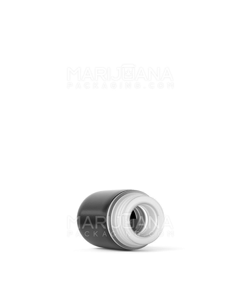 AVD | Round Vape Mouthpiece for Glass Cartridges | Black Ceramic - Eazy Press - 600 Count - 6