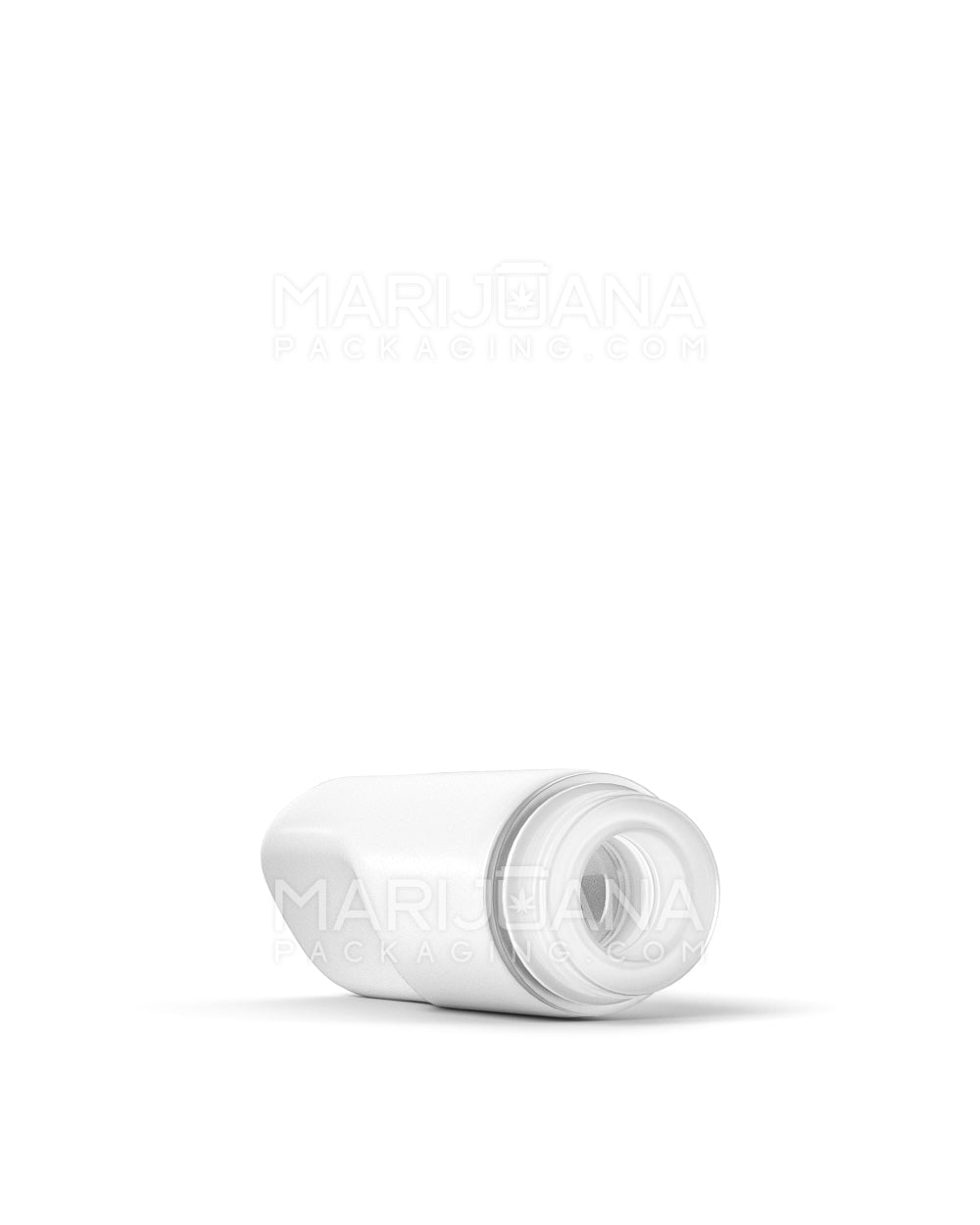 AVD | Flat Vape Mouthpiece for Glass Cartridges | White Ceramic - Eazy Press - 600 Count - 6