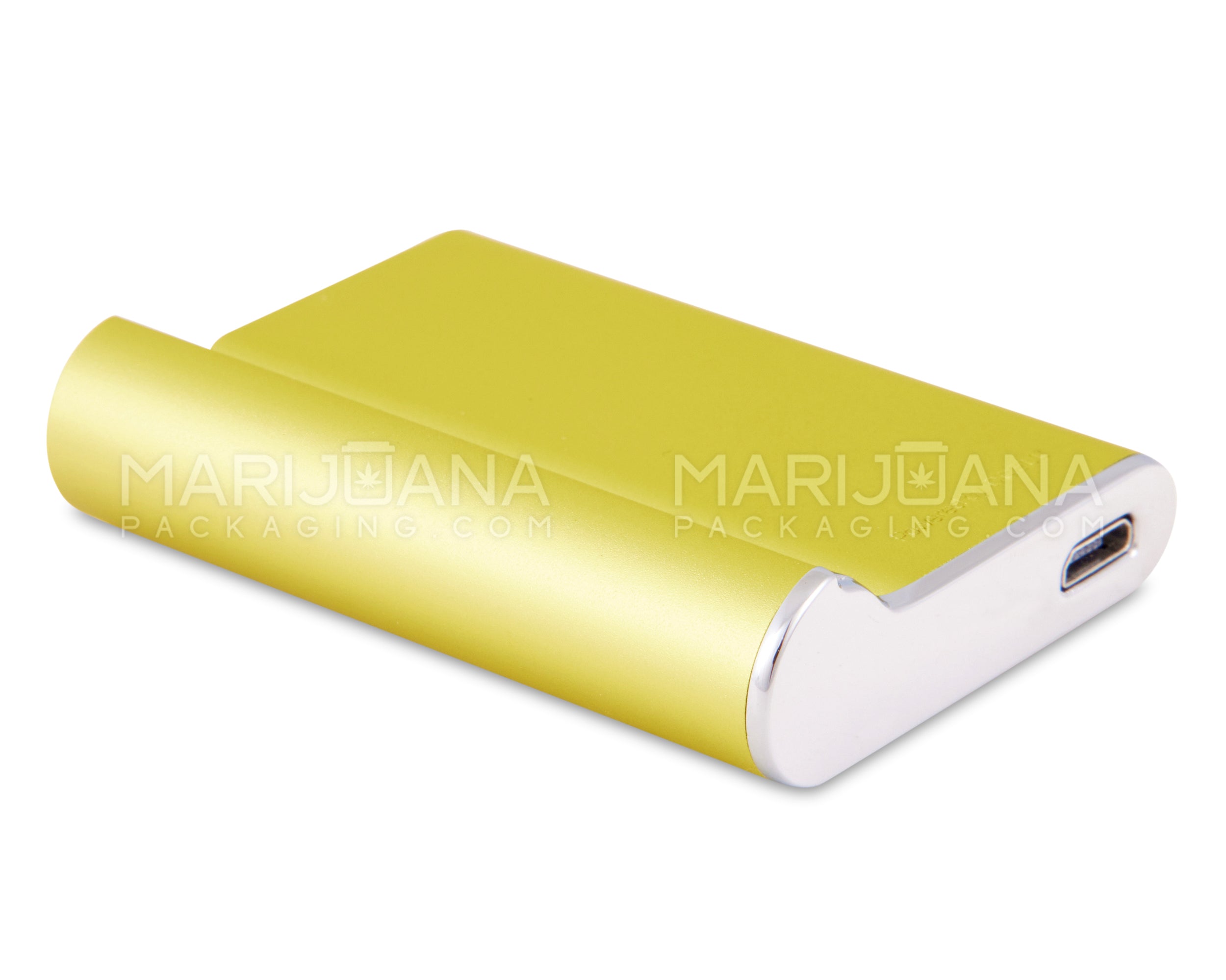 CCELL | Palm Vape Battery with USB Charger | 500mAh - Electric Yellow - 510 Thread - 3