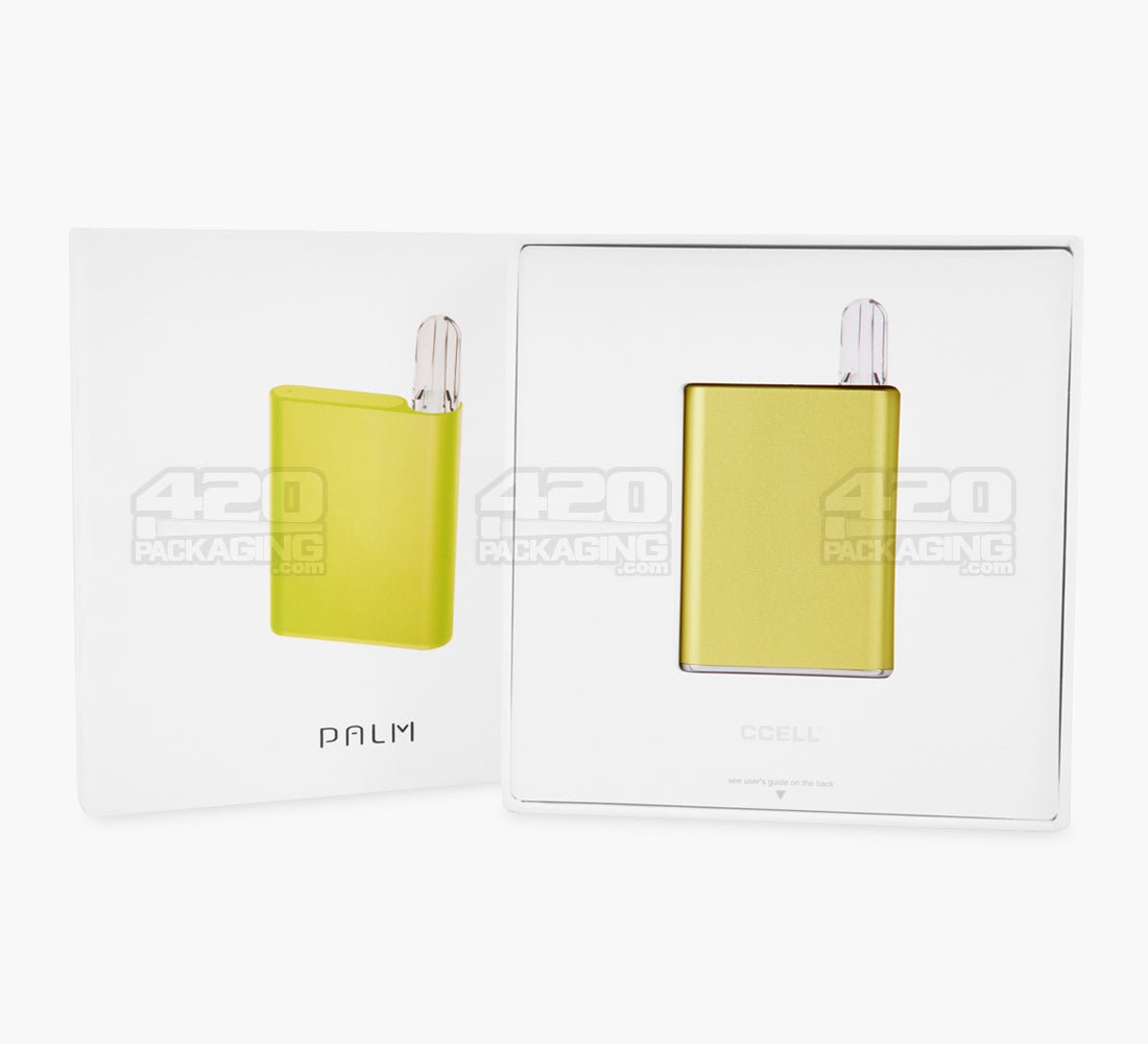 CCELL Palm Electric Yellow Vape Batteries with USB Charger - 9