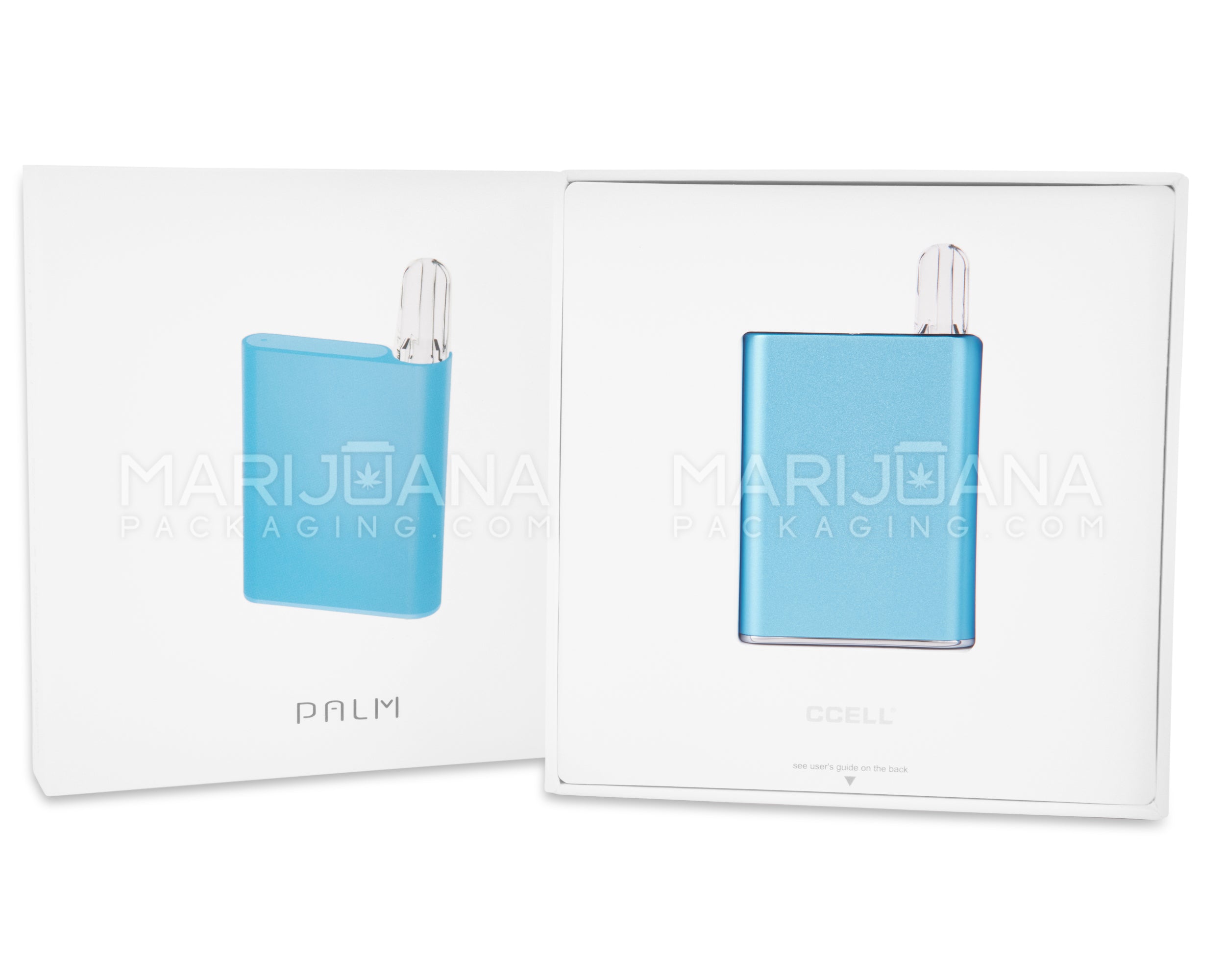 CCELL | Palm Vape Battery with USB Charger | 500mAh - Electric Blue - 510 Thread - 9