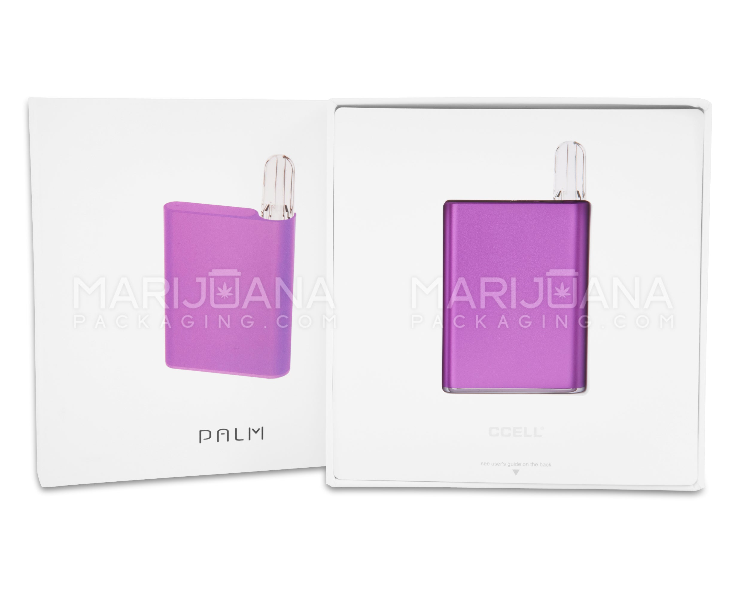 CCELL | Palm Vape Battery with USB Charger | 500mAh - Purple - 510 Thread - 9