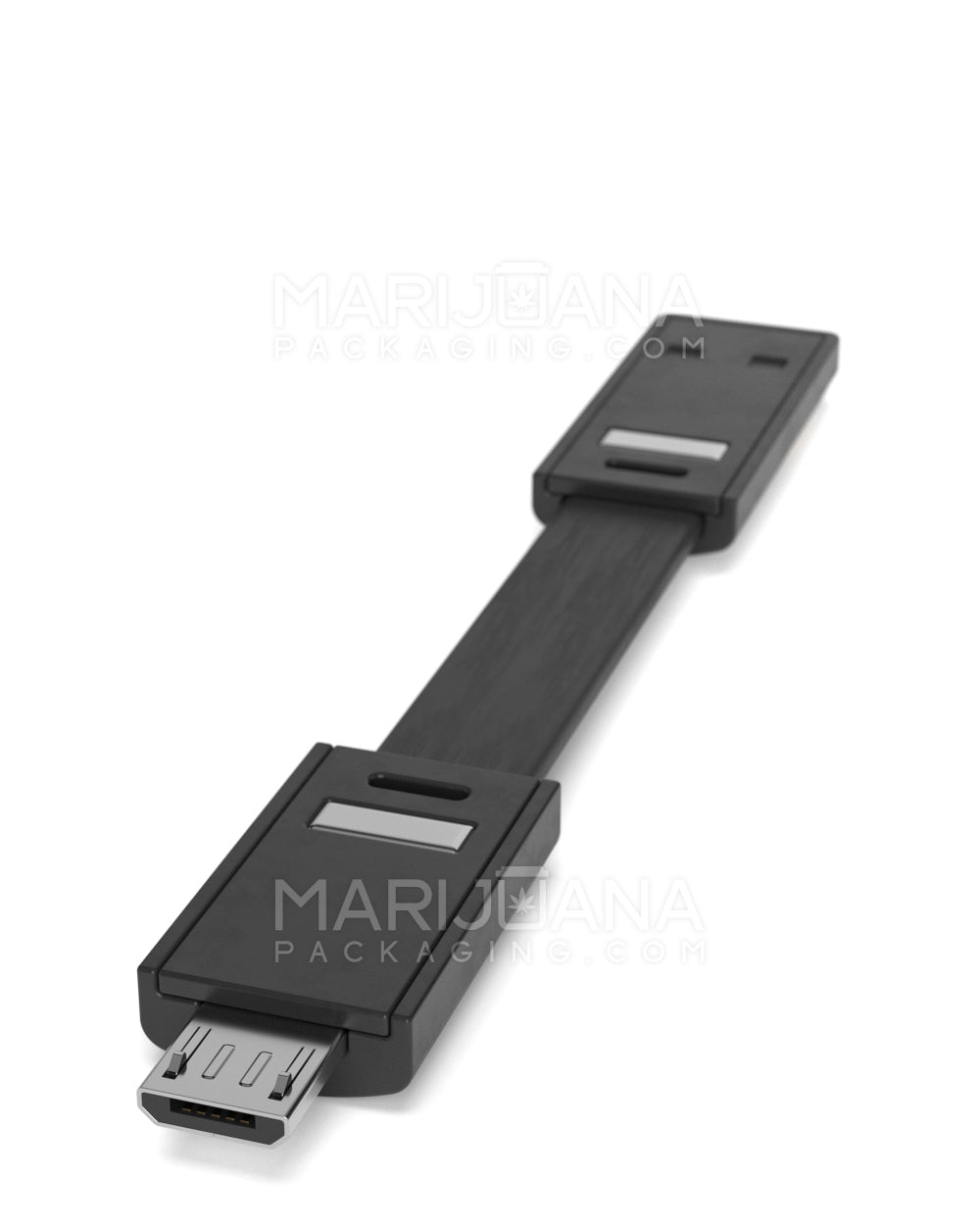 Vaporizer 3.5" USB to Micro USB Connection Cable | Black - 100 Count - 4