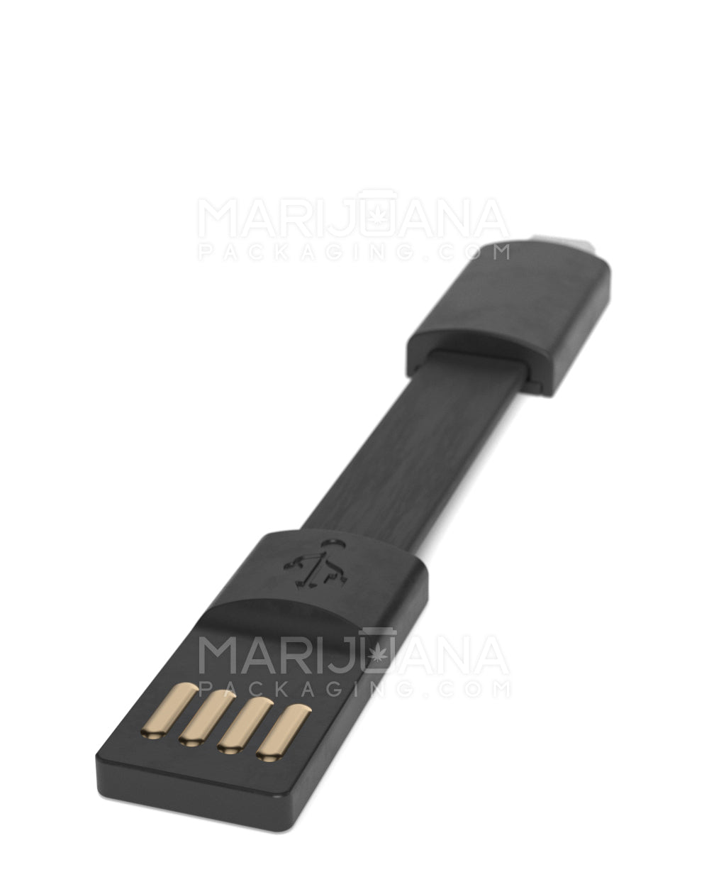 Vaporizer 3.5" USB to Micro USB Connection Cable | Black - 100 Count - 5