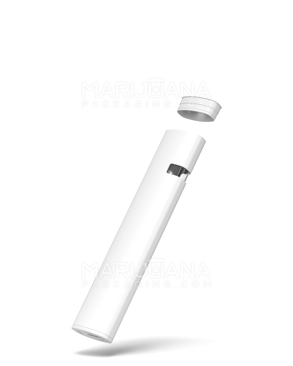 Cigarette Style Tubes - High Flow Filter, White Hemp Paper, White