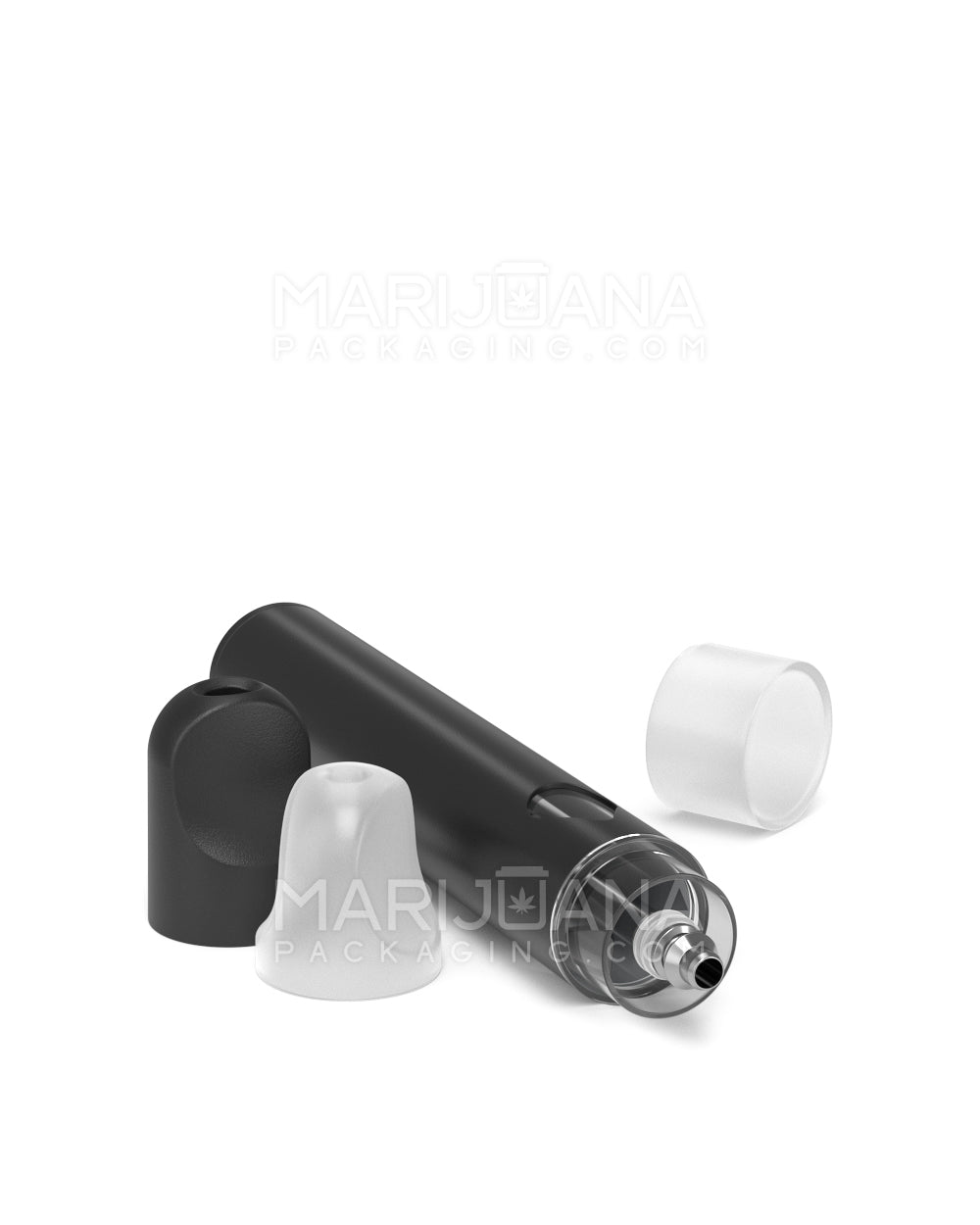 RAE | Gamma Black Ceramic Core Disposable Vape Pen with Waterdrop Windows | 1mL - 310 mAh - 100 Count