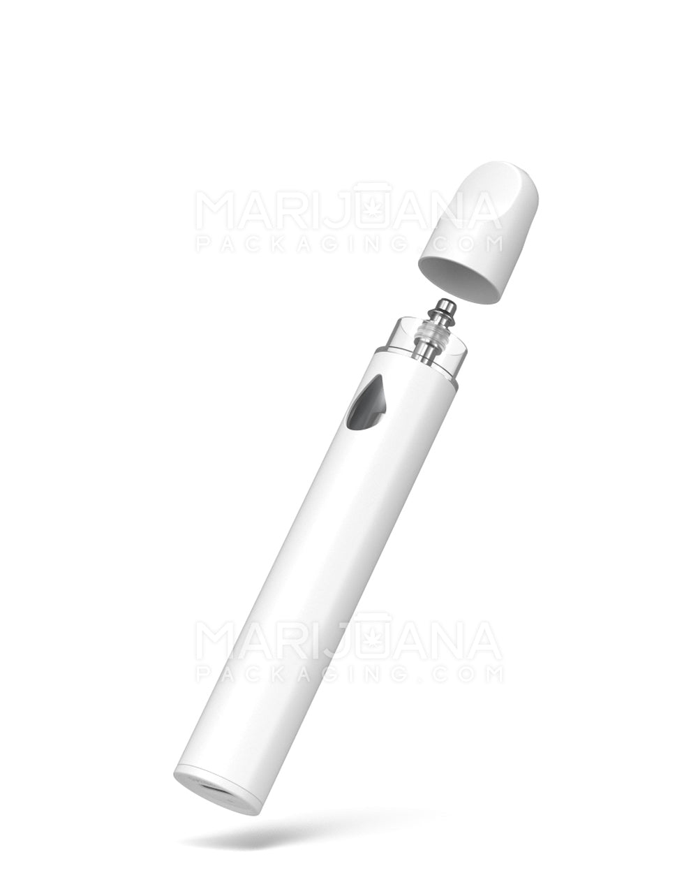RAE | Gamma White Ceramic Core Disposable Vape Pen with Waterdrop Windows | 1mL - 310 mAh - 100 Count