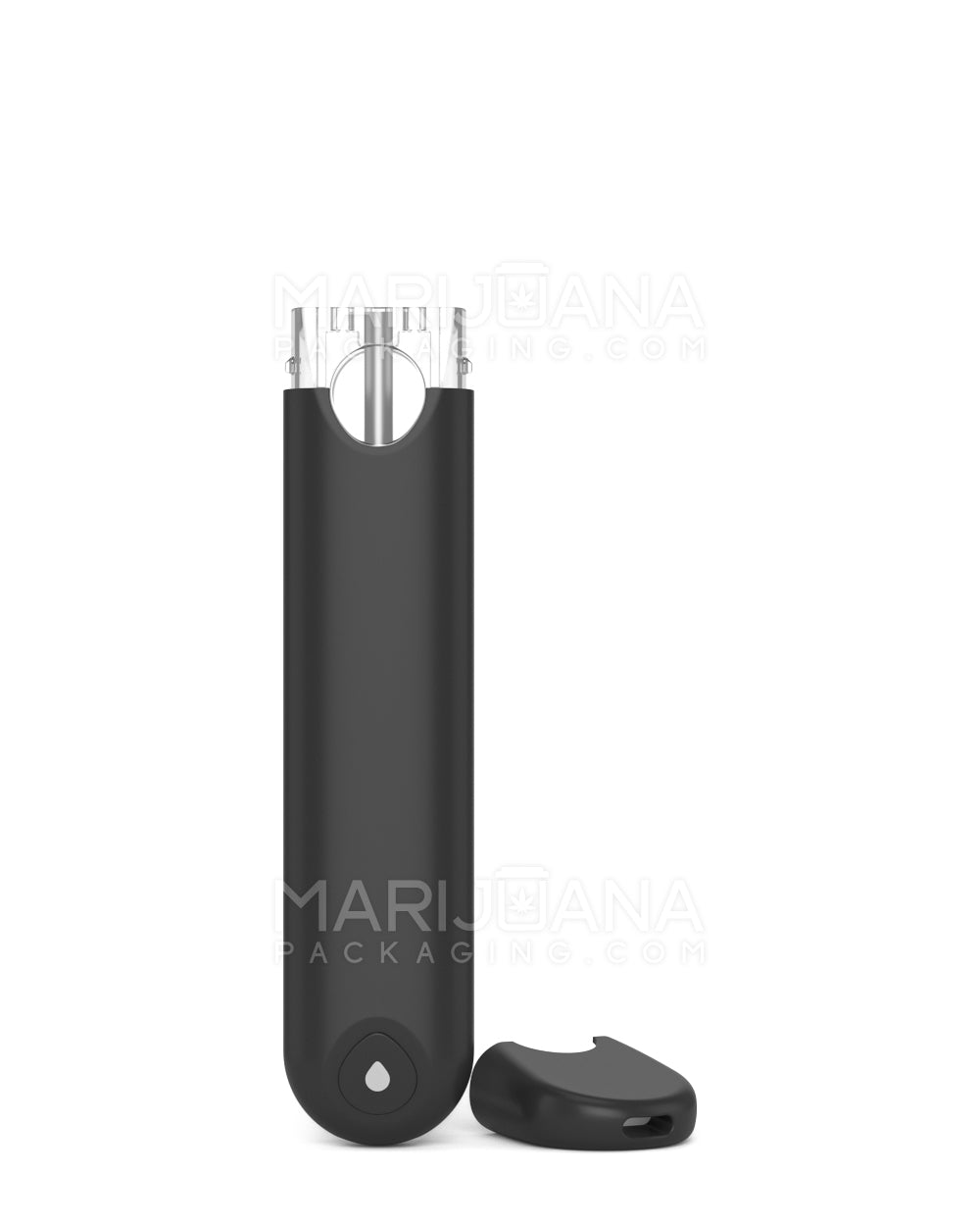 1ml Rechargeable Disposable Vape Pen – Black - RVTUS