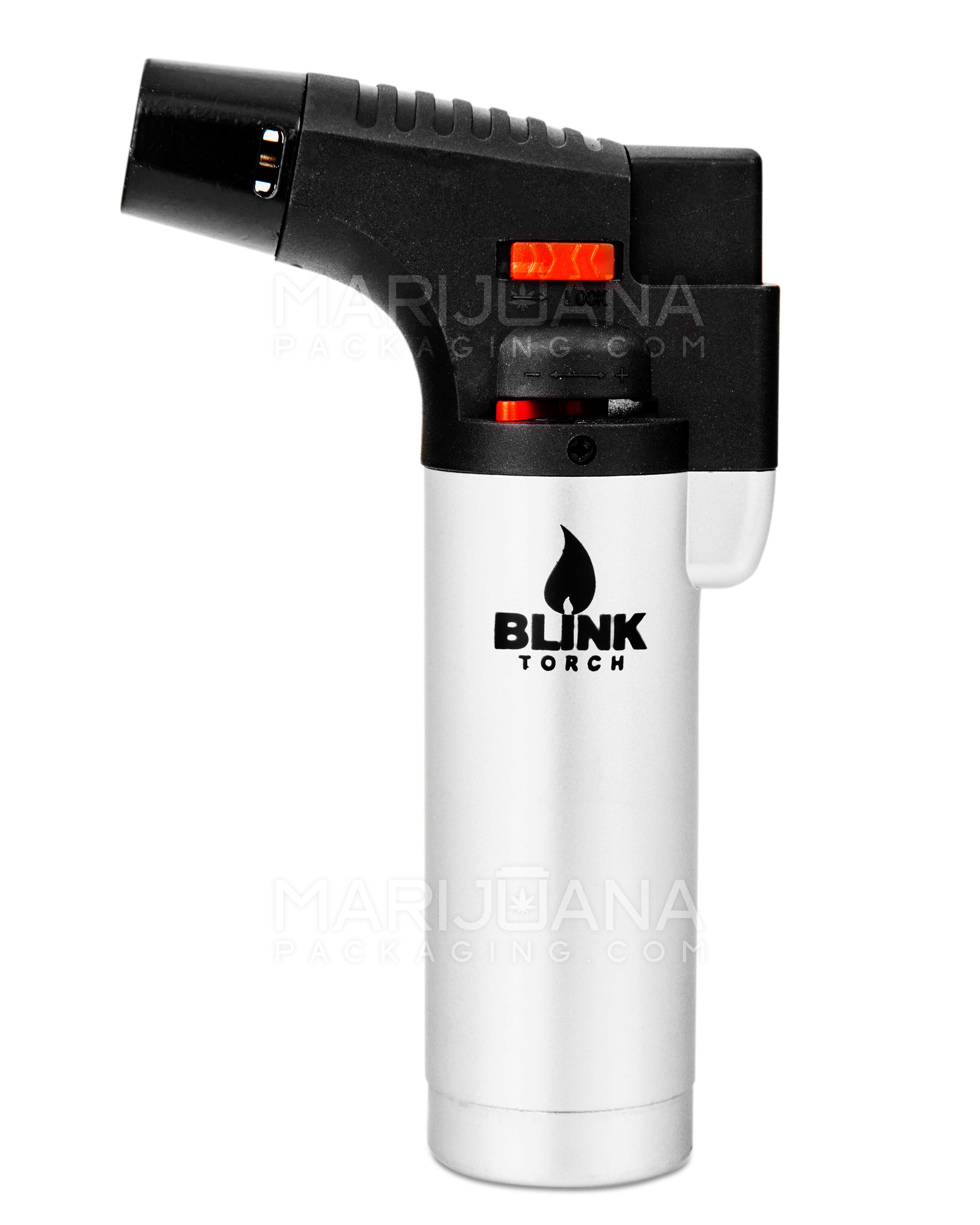 BLINK | Metal Torch w/ Safety Lock | 4.5in Tall - Butane - Assorted - 4