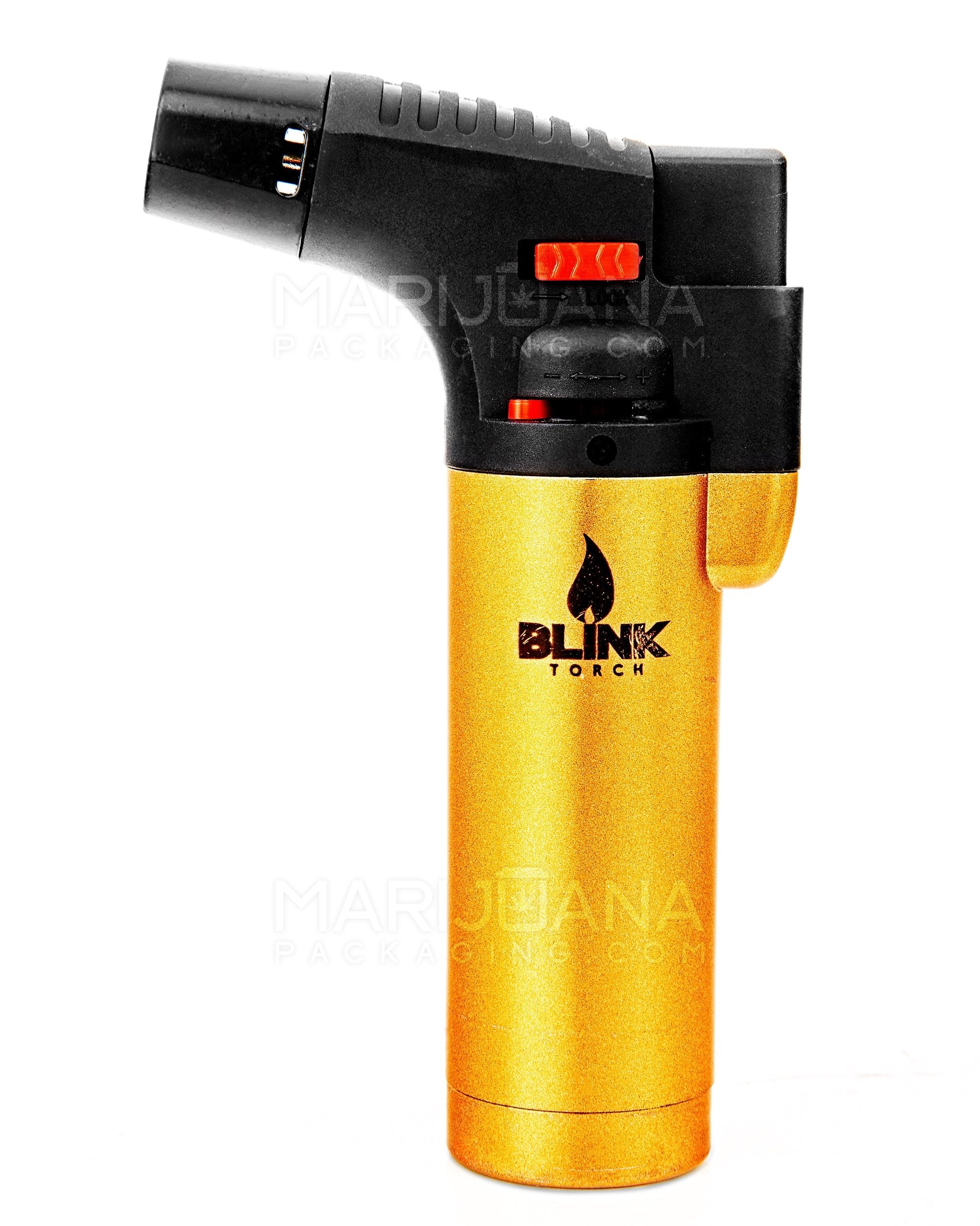 BLINK | Metal Torch w/ Safety Lock | 4.5in Tall - Butane - Assorted - 5