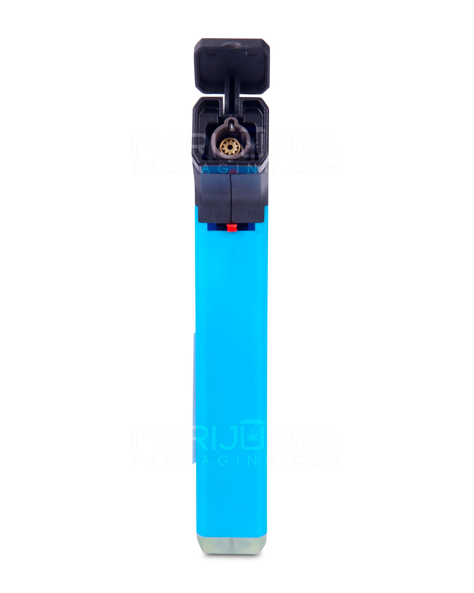 NEWPORT | 'Retail Display' Zero Assorted Neon Plastic Cigar Torch | 5in Tall - Butane - 12 Count - 5