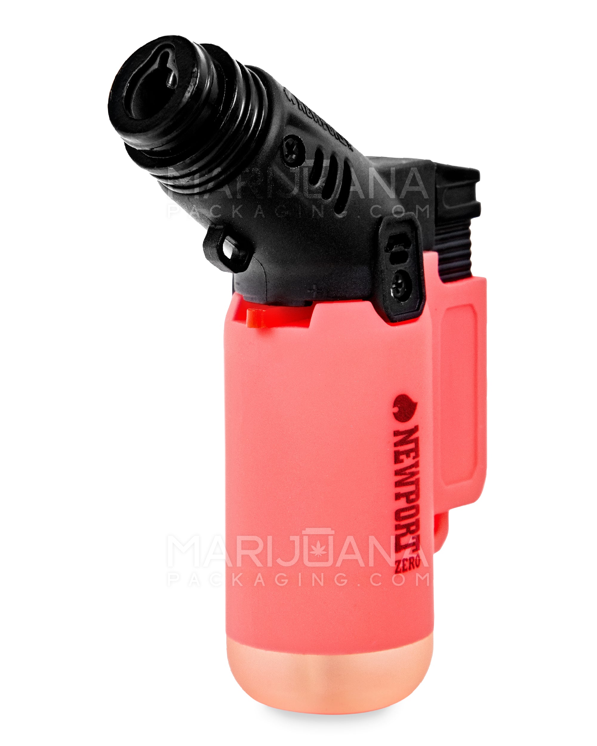 NEWPORT | 'Retail Display' Zero Assorted Neon Plastic Mini Cigar Torch | 3in Tall - Butane - 20 Count - 5