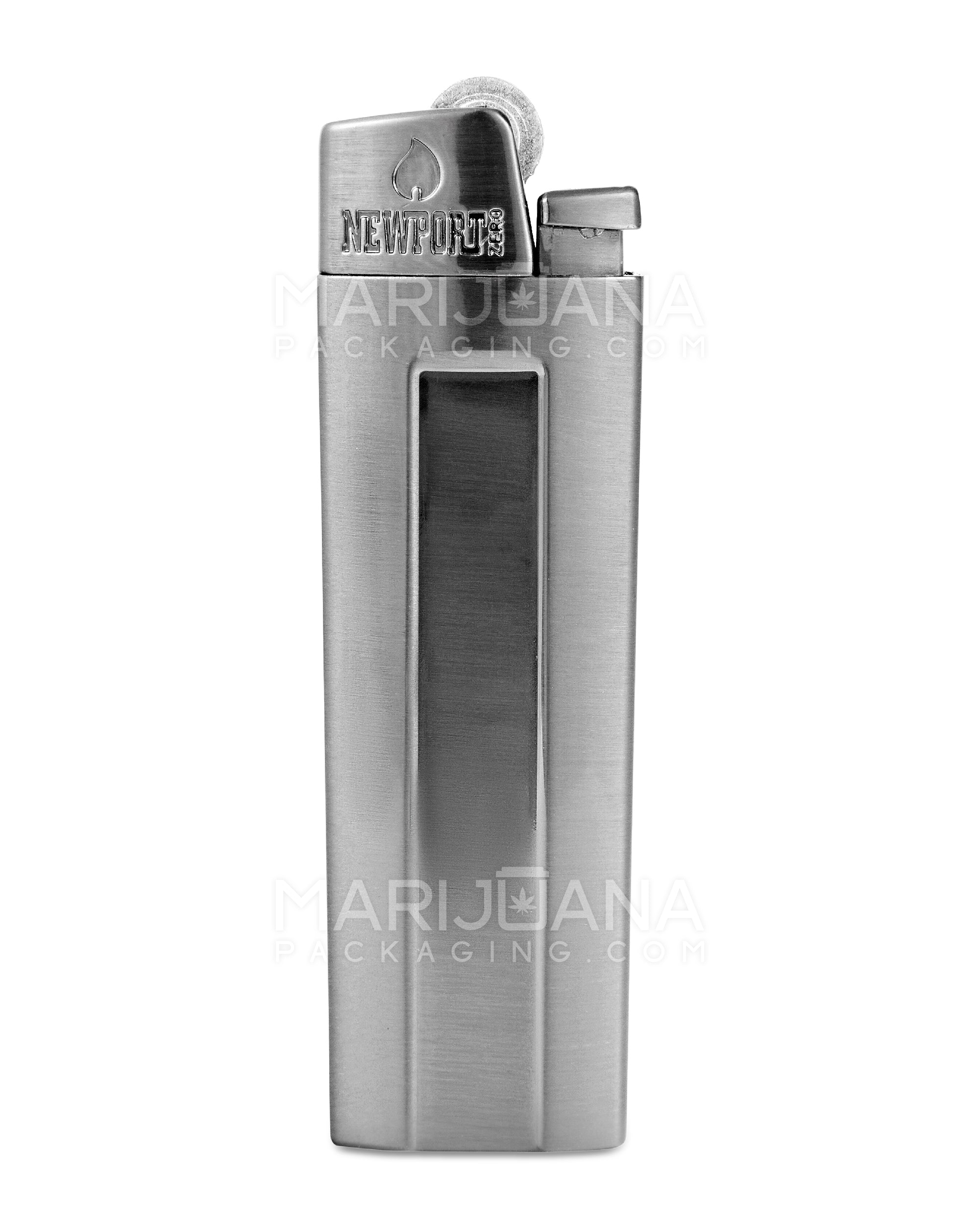 NEWPORT | 'Retail Display' Zero Assorted Metal Cigar Torch Lighter | 3in Tall - Butane - 12 Count - 6
