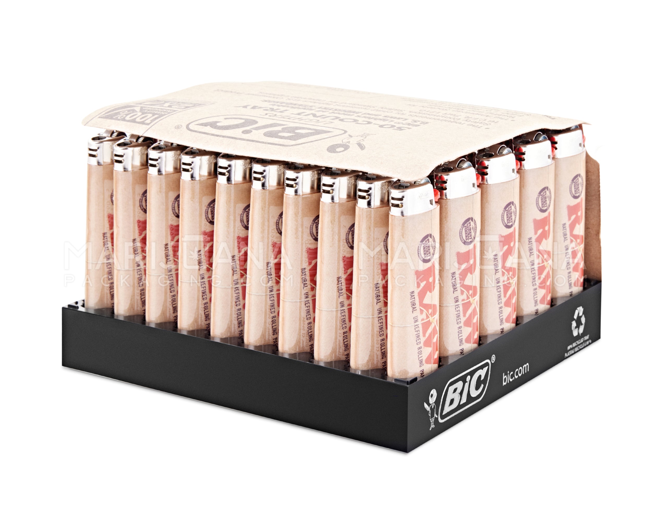 BIC | 'Retail Display' RAW Classic Edition Lighters - 50 Count - 5
