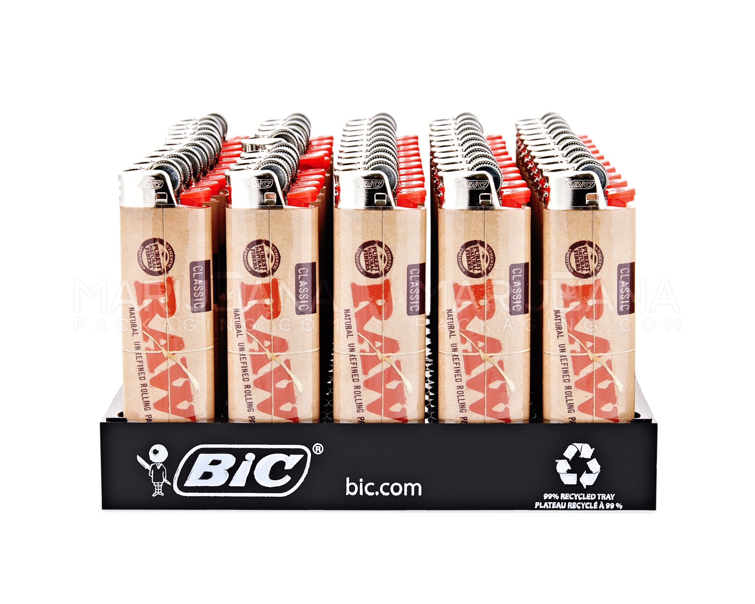 BIC | 'Retail Display' RAW Classic Edition Lighters - 50 Count - 2