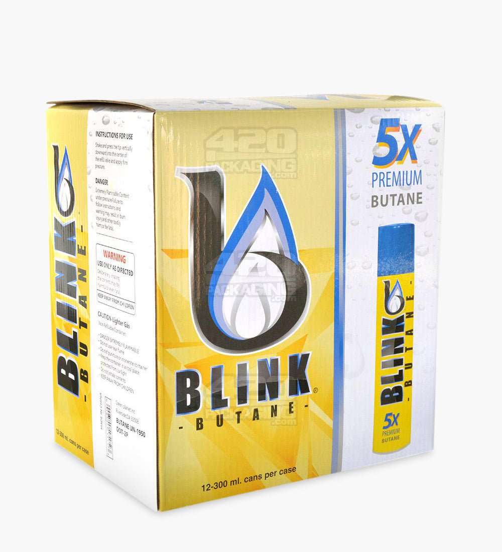 Blink Premium Refined Butane BHO Canisters 12/Box - 3