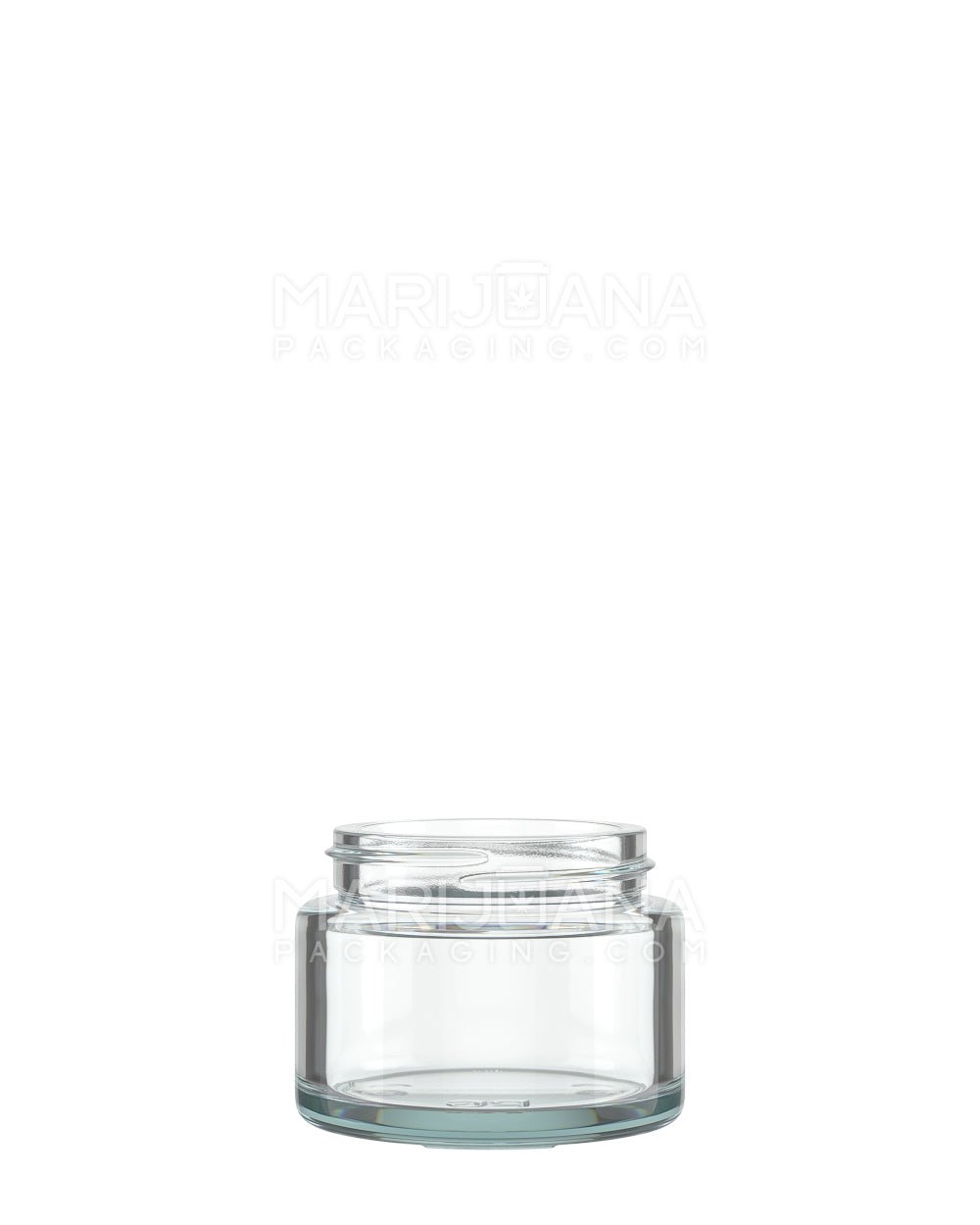 Clear Round Wide-Mouth Plastic Jars Bulk Pack - 6 oz, Jars Only