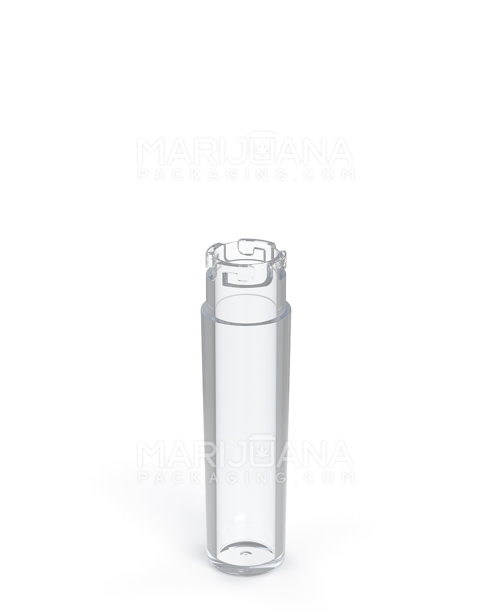 POLLEN GEAR | Five10 Child Resistant Push Down & Turn Wide Short Universal Plastic Caps for Vape Tube | 120mm - Clear - 700 Count - 3
