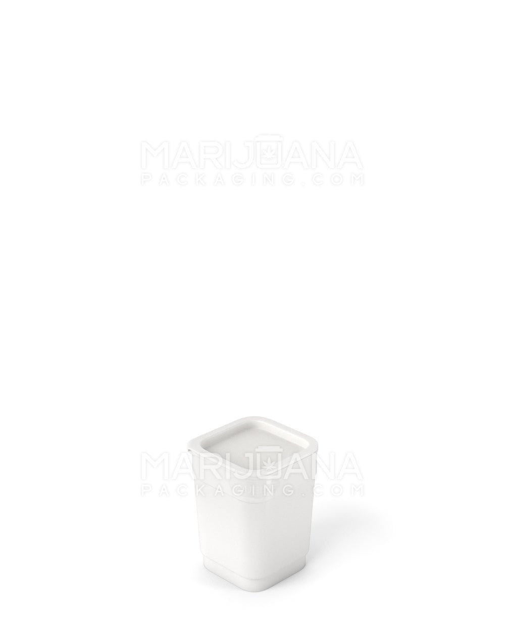 POLLEN GEAR | 100% Recyclable Opaque White Pop Box Pop Top Bottles | 6dr - 1g - 1632 Count - 5