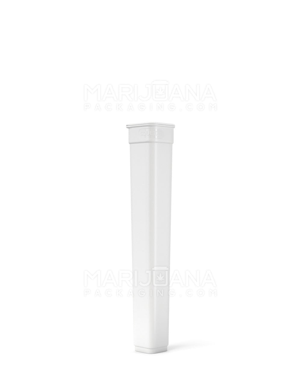 POLLEN GEAR | 100% Recyclable Opaque Pop Box Pop Top Plastic Pre-Roll Tubes | 119mm - White - 1840 Count - 2