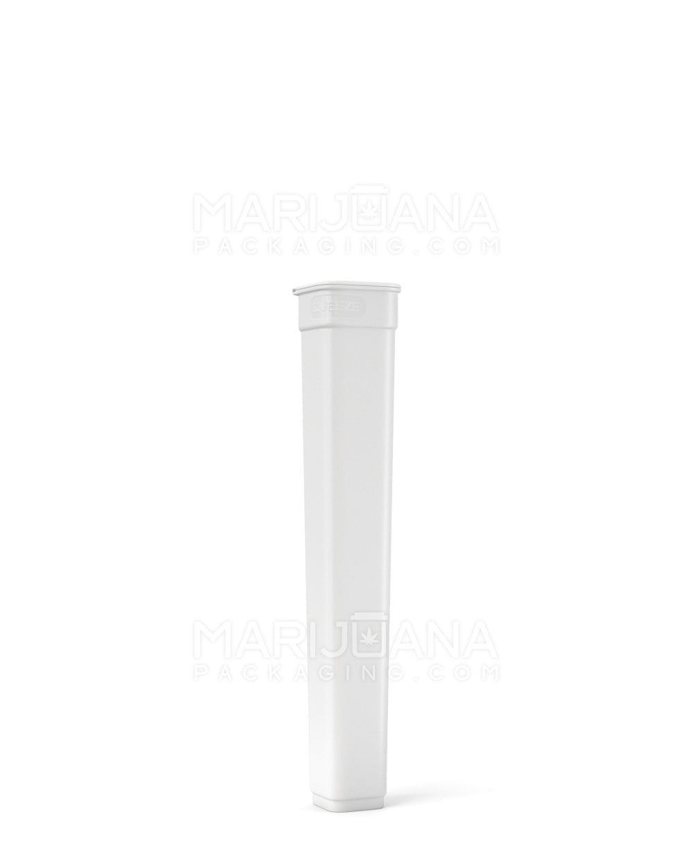 POLLEN GEAR | 100% Recyclable Opaque Pop Box Pop Top Plastic Pre-Roll Tubes | 119mm - White - 1840 Count - 4