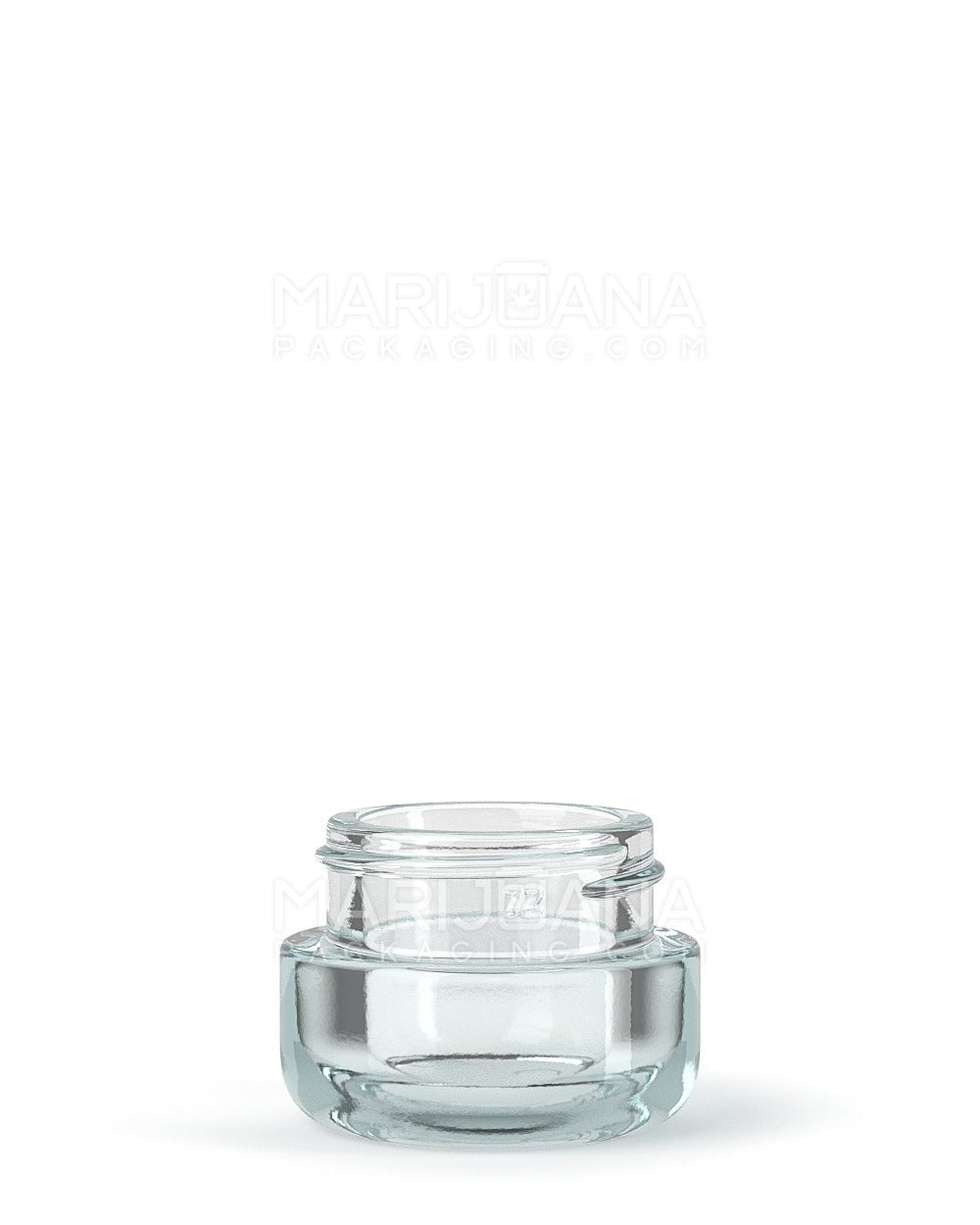 POLLEN GEAR | HiLine Glossy Clear Glass Concentrate Containers | 29mm - 5mL - 308 Count - 1