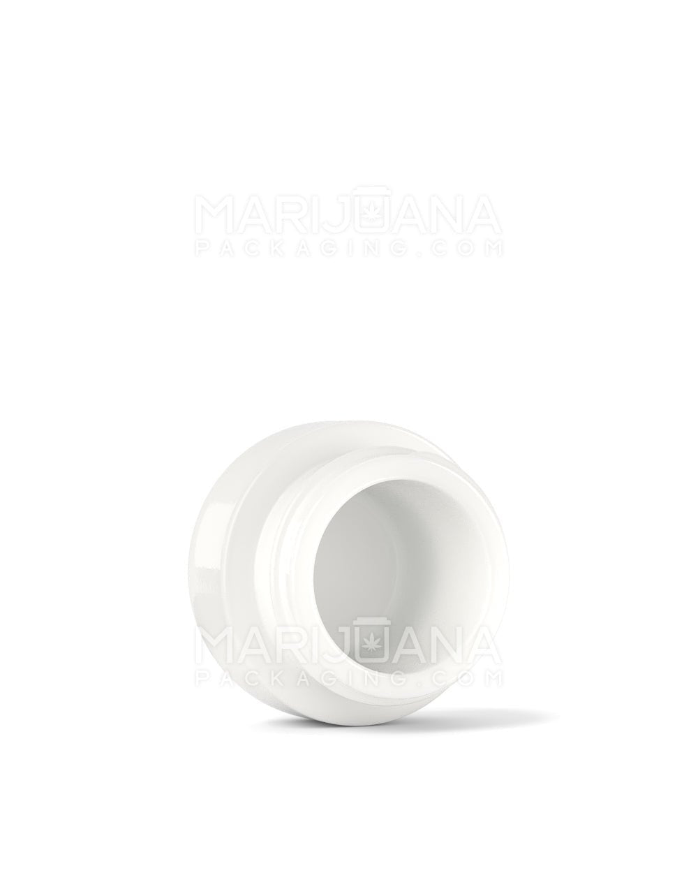 POLLEN GEAR | HiLine Glossy White Glass Concentrate Containers | 28mm - 5mL - 308 Count - 3