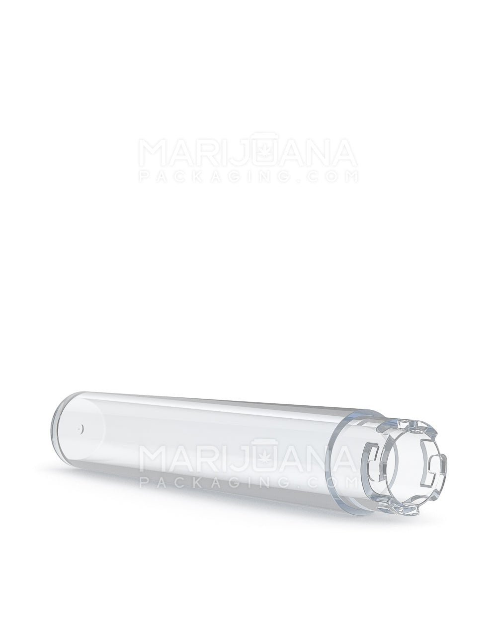 POLLEN GEAR | Five10 Child Resistant Push Down & Turn Wide Long Universal Plastic Caps for Vape Tube | 155mm - Clear - 700 Count - 5