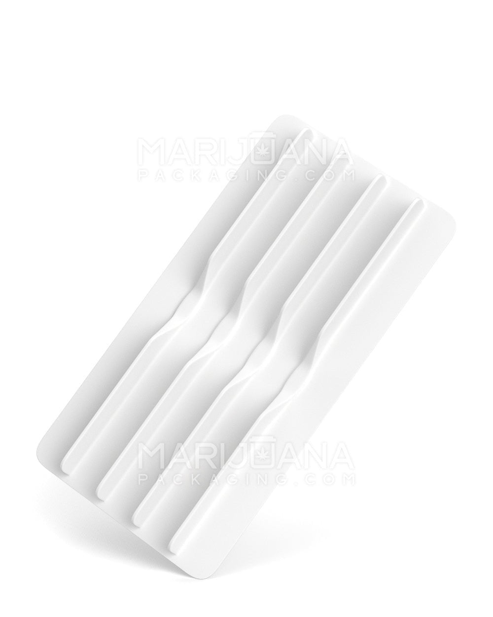 POLLEN GEAR | SnapTech Large White Plastic Insert Tray | 25mm - Foam - 2500 Count - 5