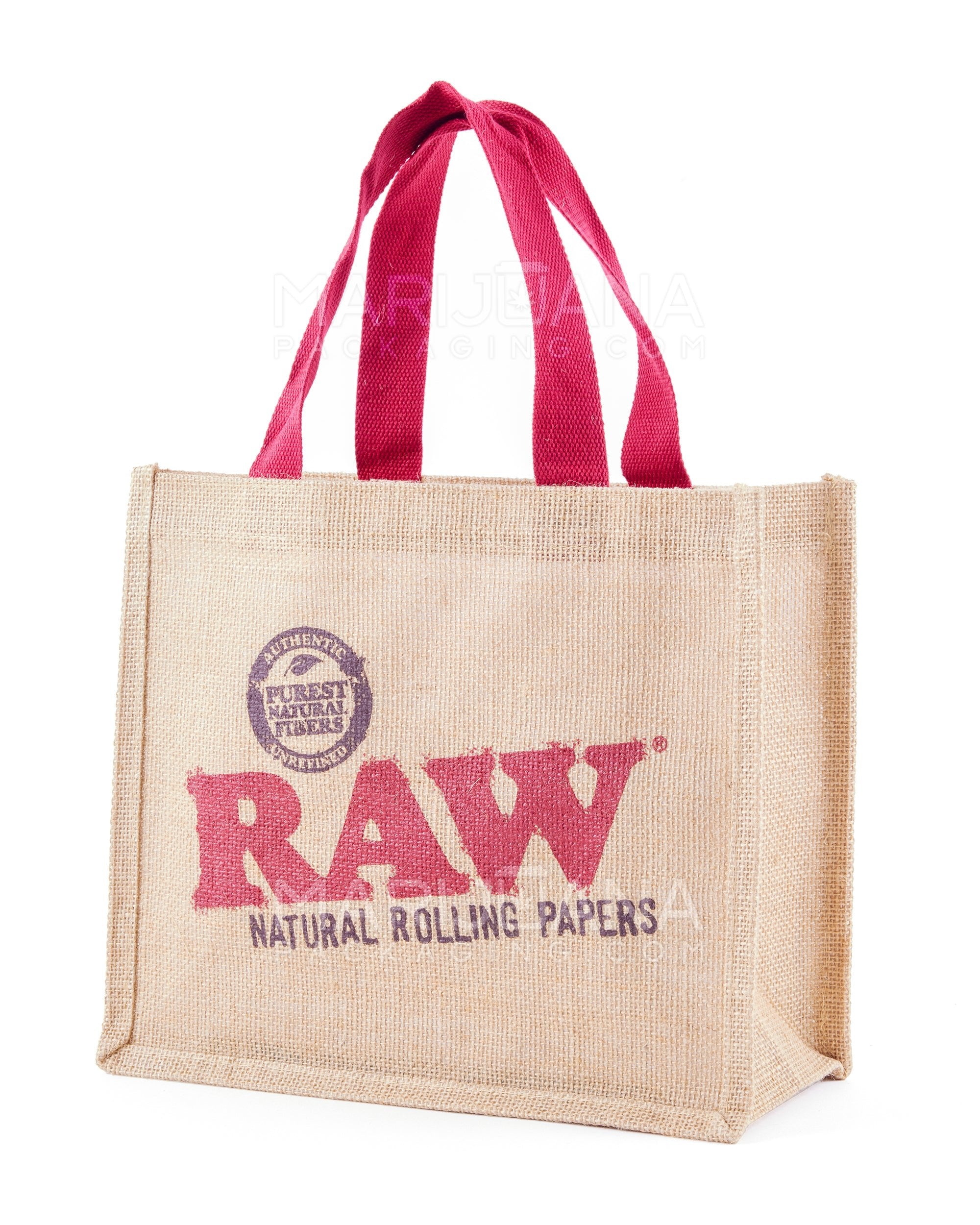 RAW | Burlap Rolling Papers Logo Tote Bag - 1