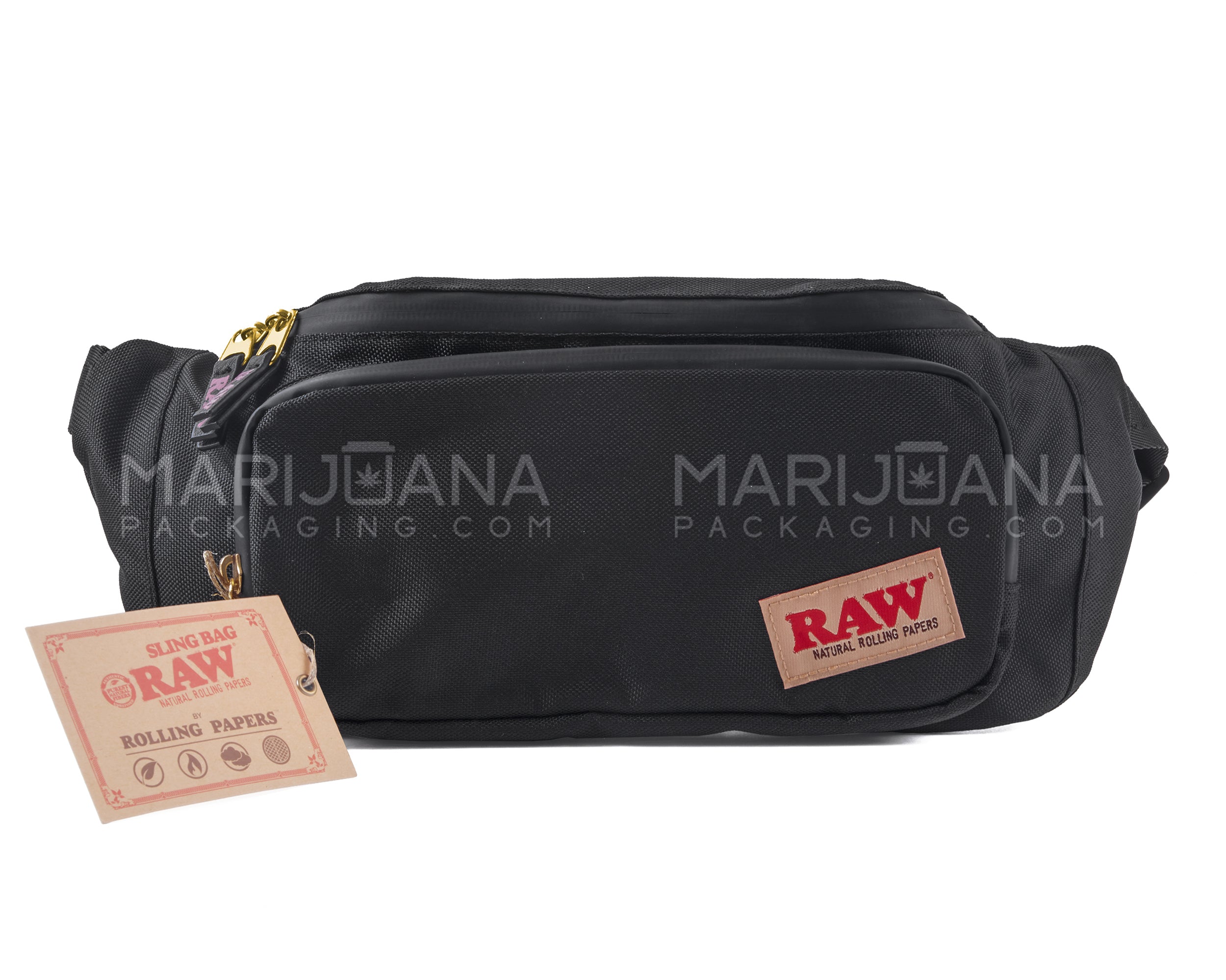 RAW | Rolling Papers Adjustable Sling Multicompartment Bag - 2