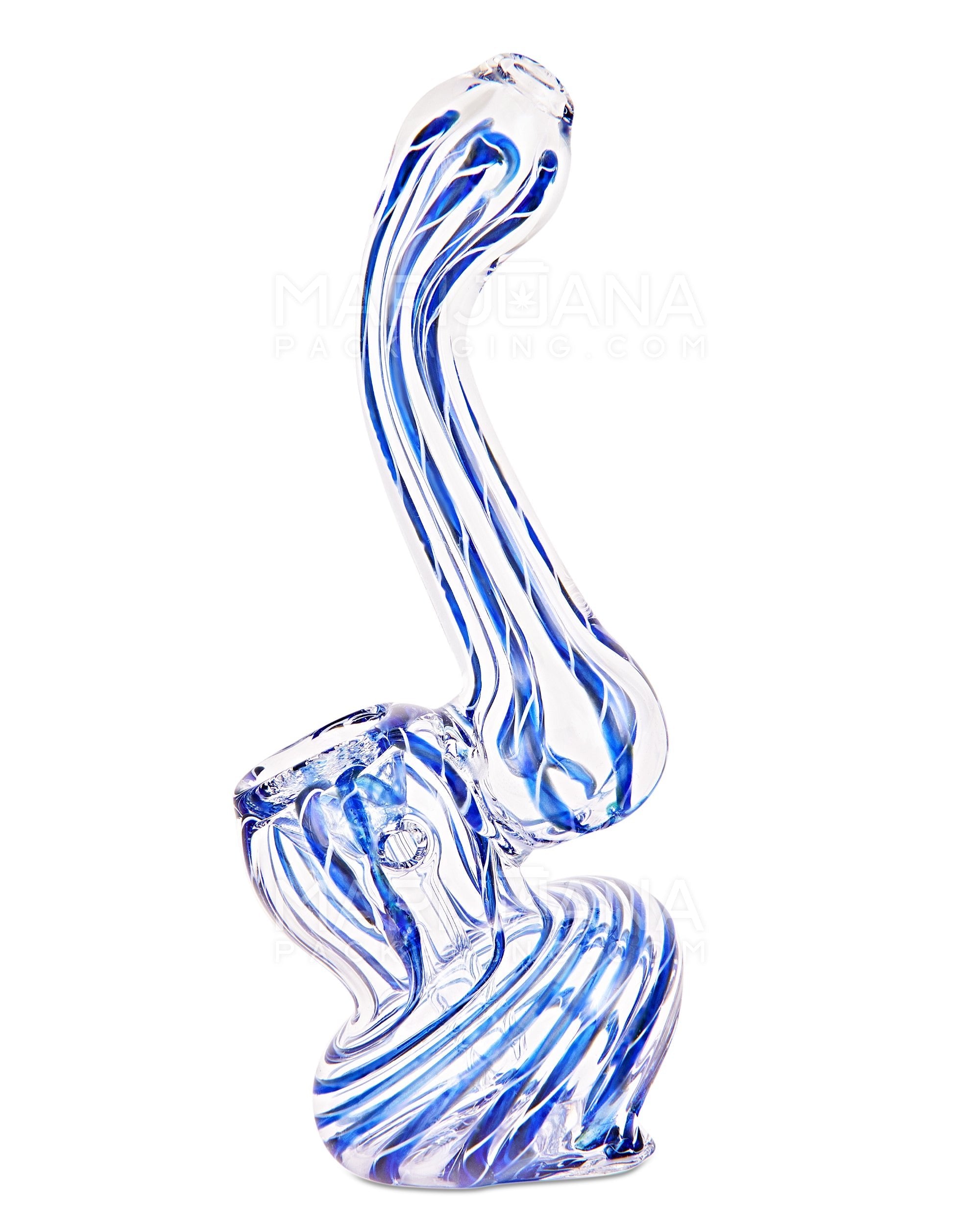 Spiral & Swirl Bubbler | 5in Tall - Glass - Assorted - 4