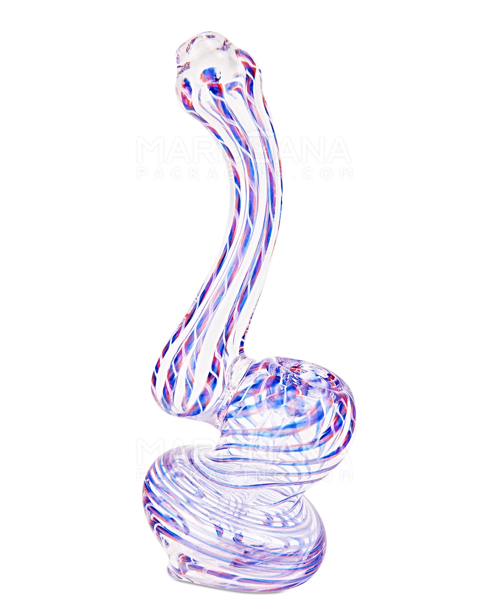 Spiral & Swirl Bubbler | 5in Tall - Glass - Assorted - 10