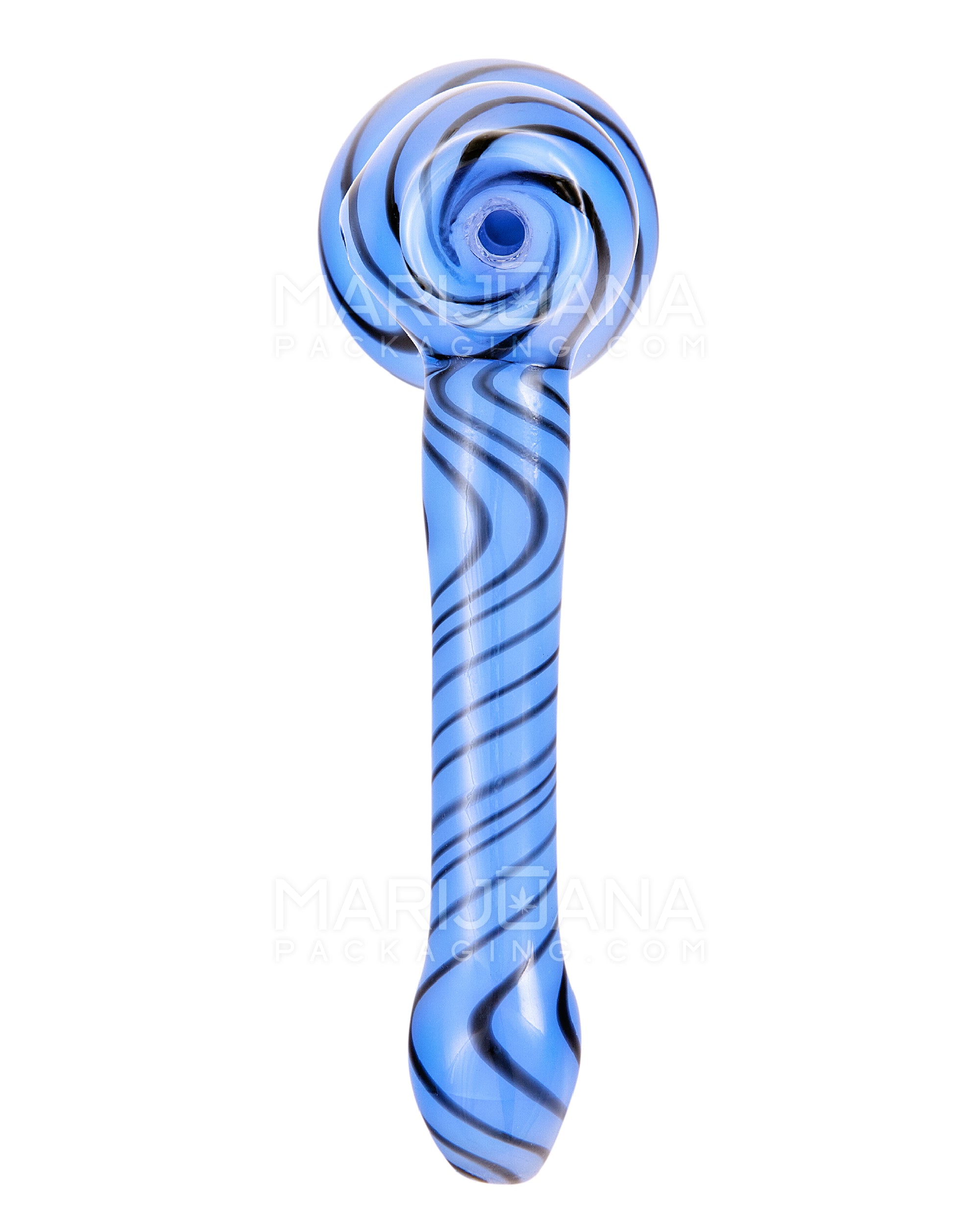 Striped Hammer Bubbler | 5.5in Long - Glass - Assorted - 2