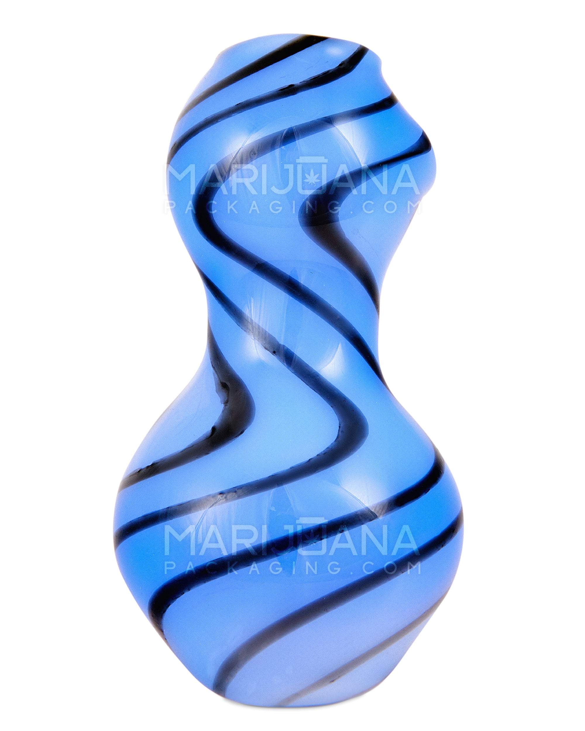 Striped Hammer Bubbler | 5.5in Long - Glass - Assorted - 3