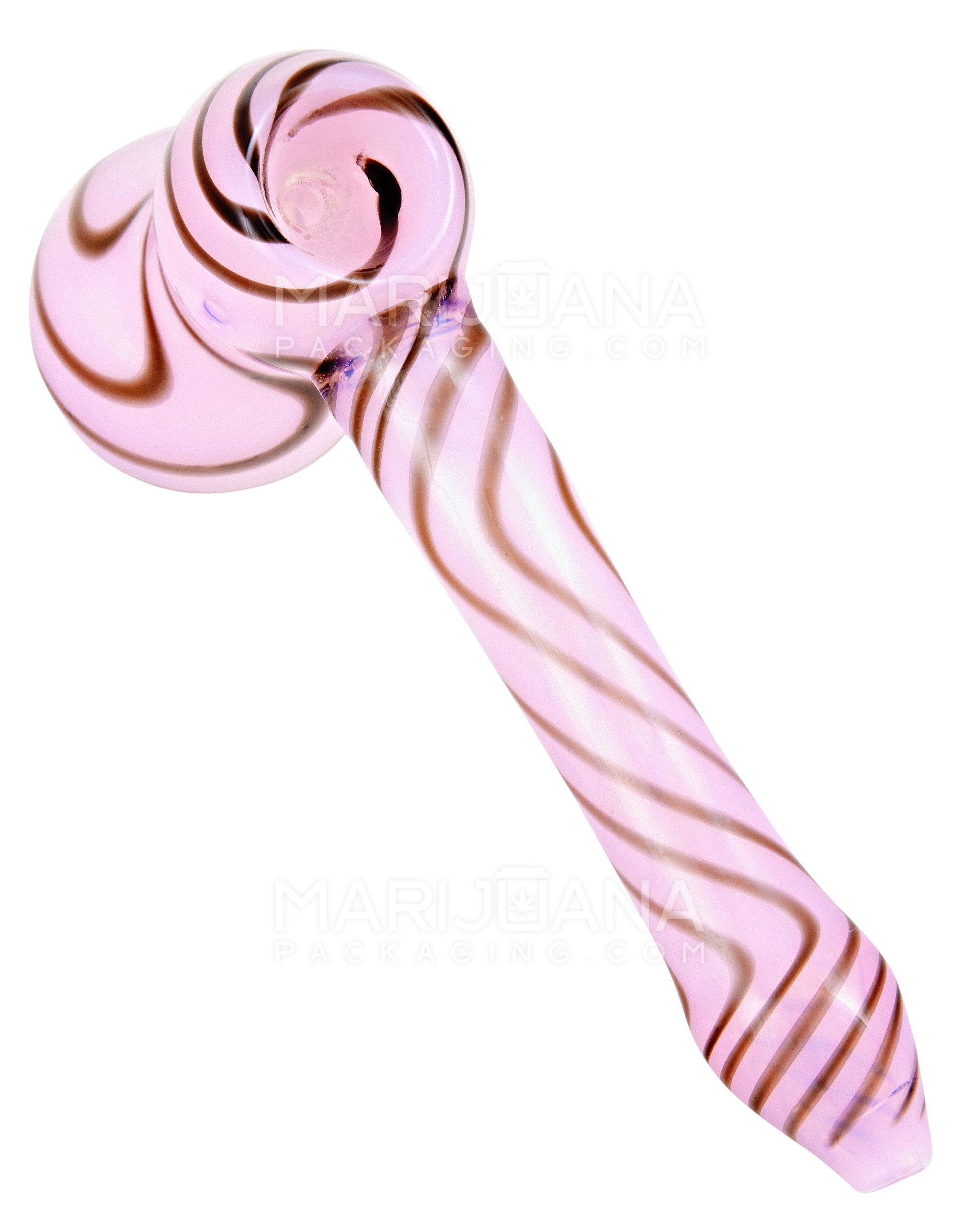 Striped Hammer Bubbler | 5.5in Long - Glass - Assorted - 5