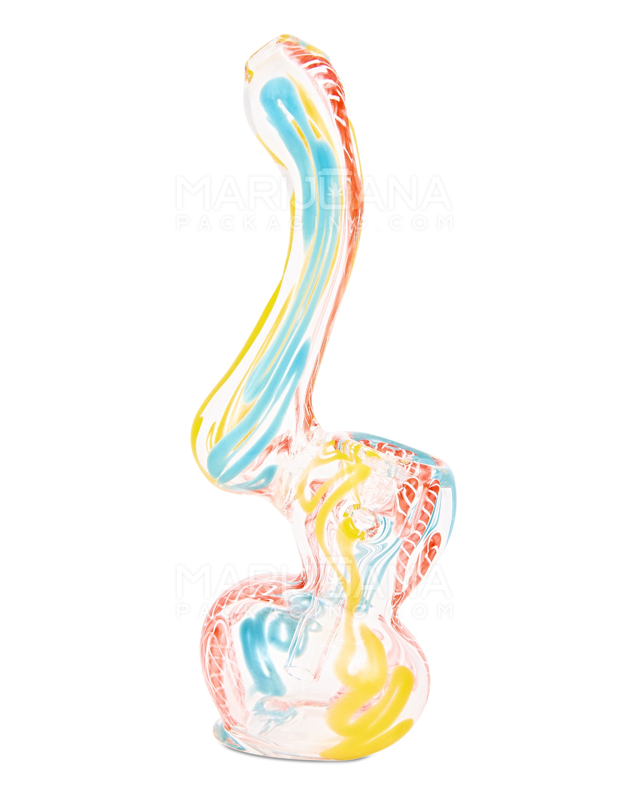 Spiral & Swirl Bubbler | 4.25in Tall - Glass - Assorted - 1