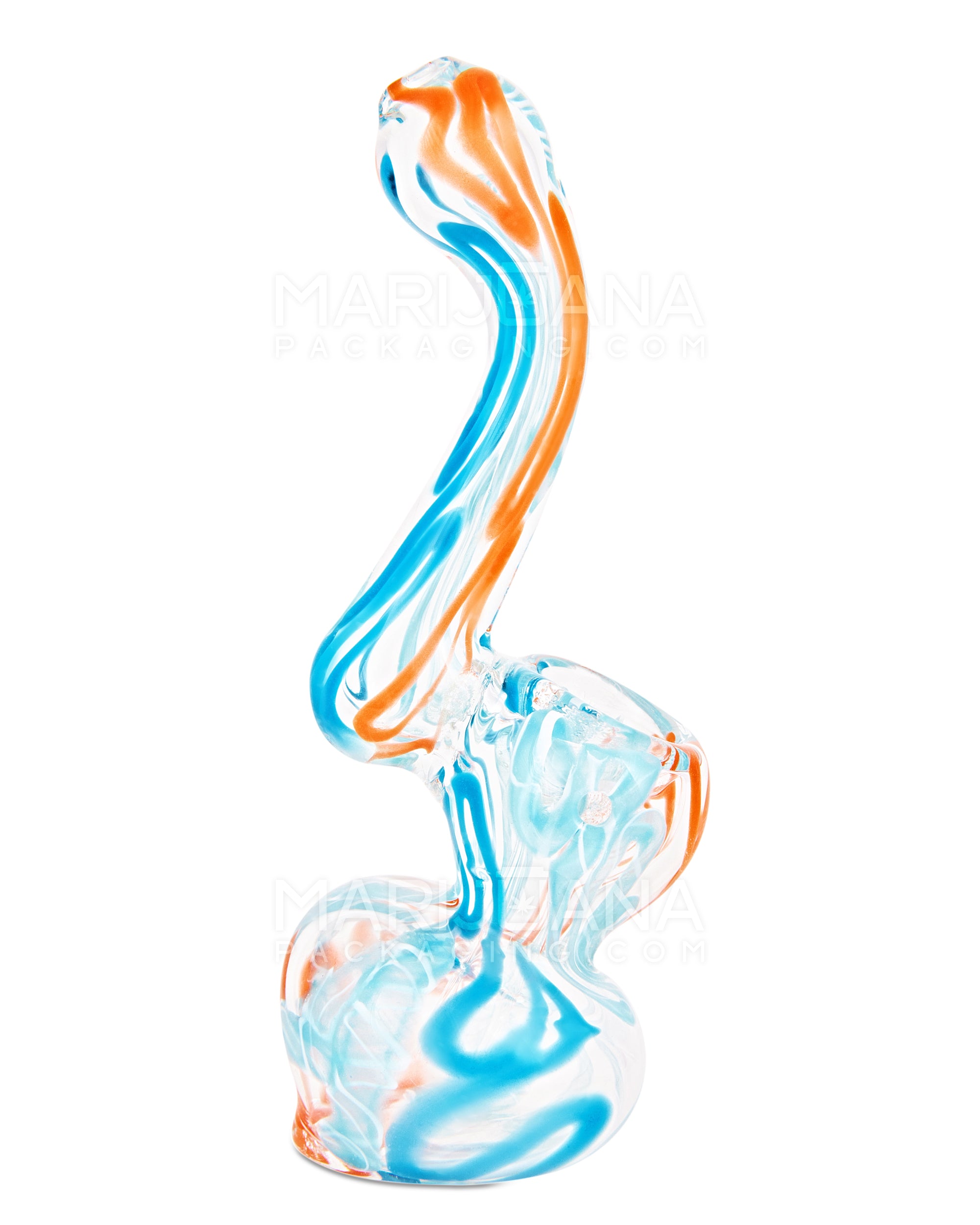 Spiral & Swirl Bubbler | 4.25in Tall - Glass - Assorted - 8