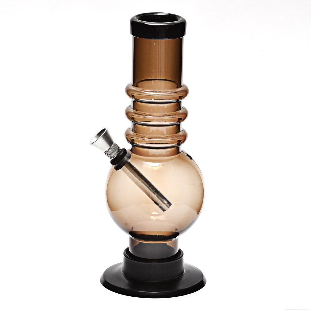 Straight Neck Assorted 8 Inch Acrylic Egg Water Pipe