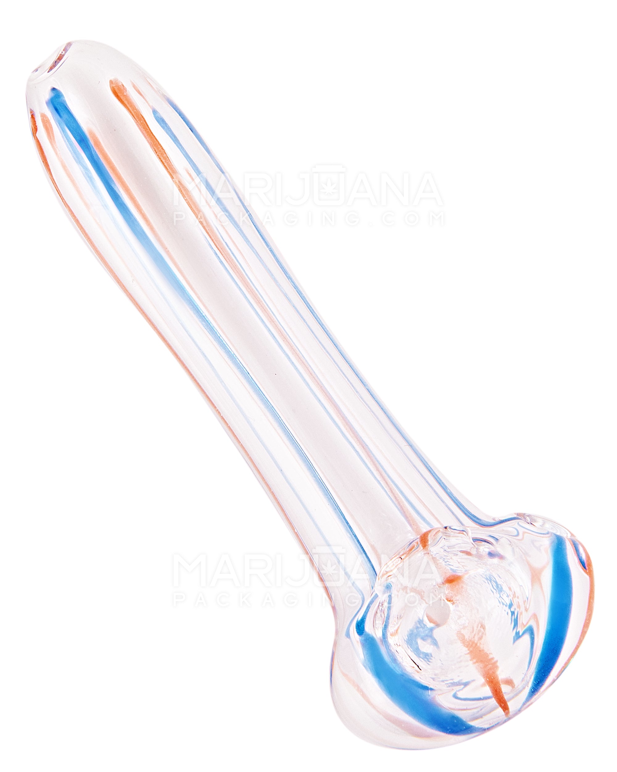 Assorted Swirl Spoon Hand Pipe | 2.5in Long - Glass - 50 Count - 7