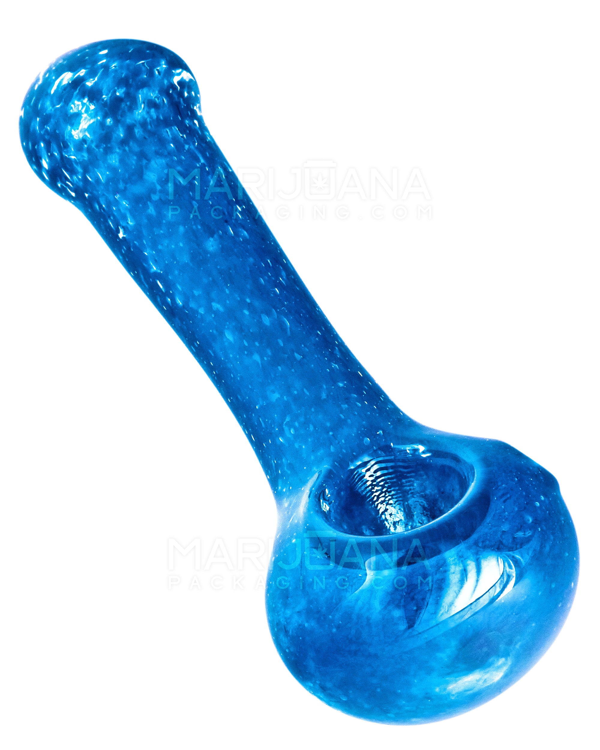 Frit Spoon Hand Pipe | 3.5in Long - Glass - Assorted - 1