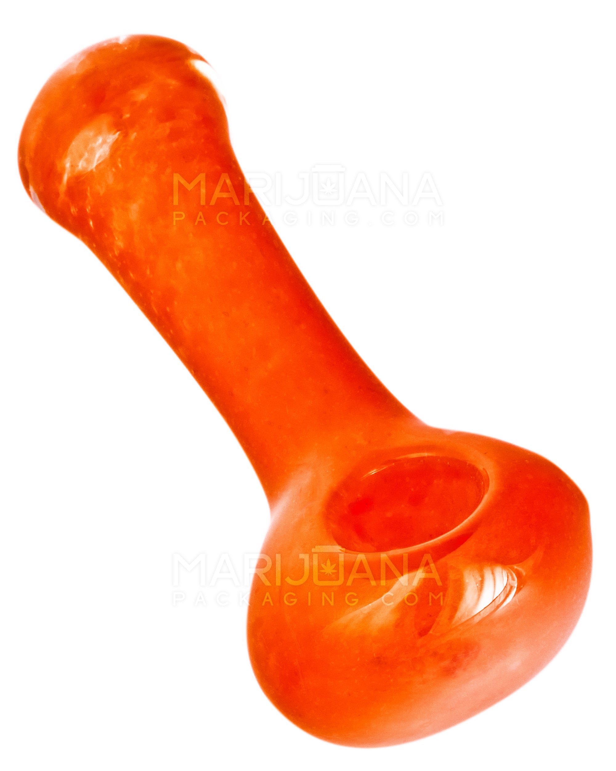 Frit Spoon Hand Pipe | 3.5in Long - Glass - Assorted - 5